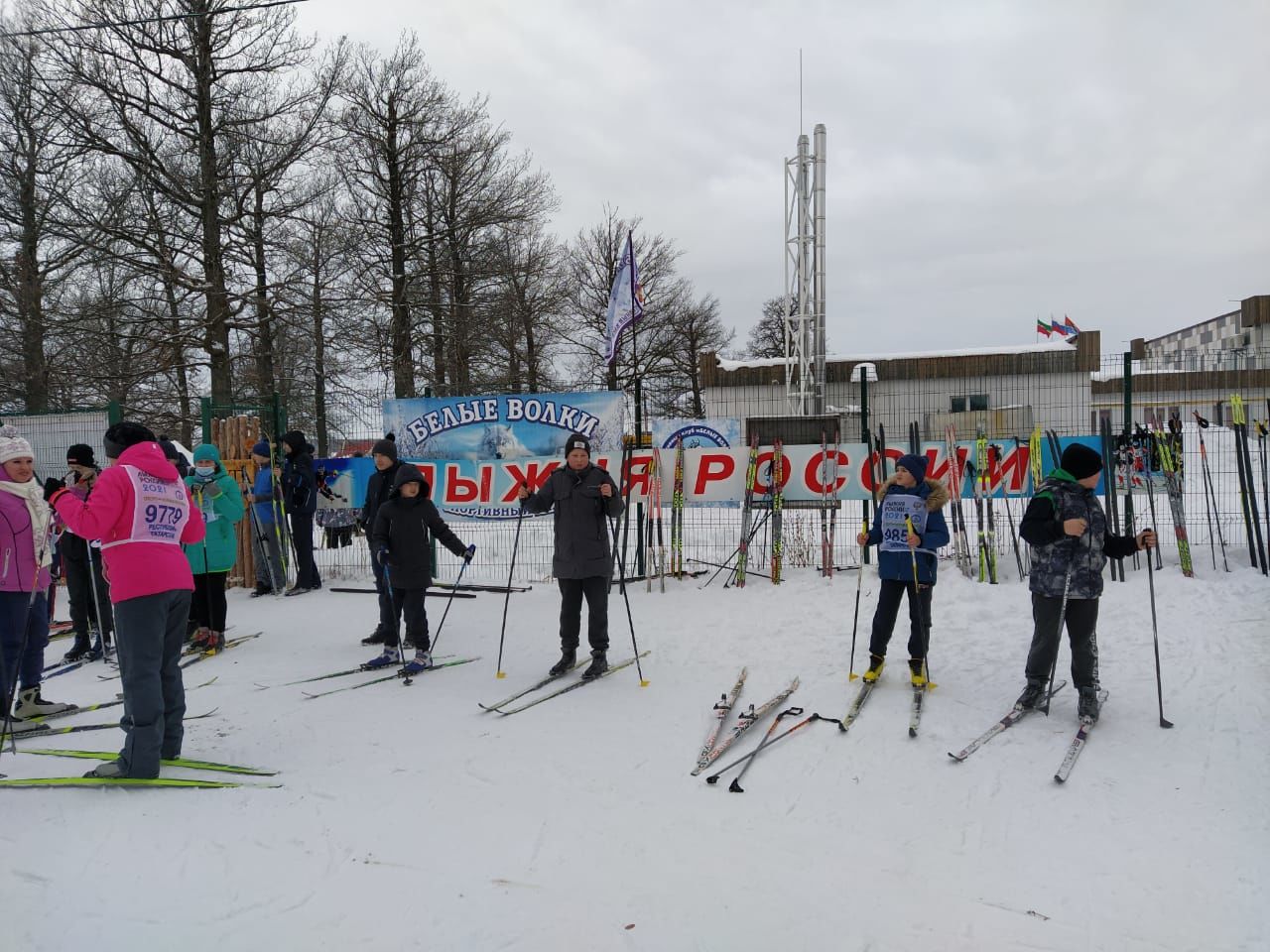 В Бугульме прошли соревнования "Лыжня России" (ФОТОРЕПОРТАЖ)