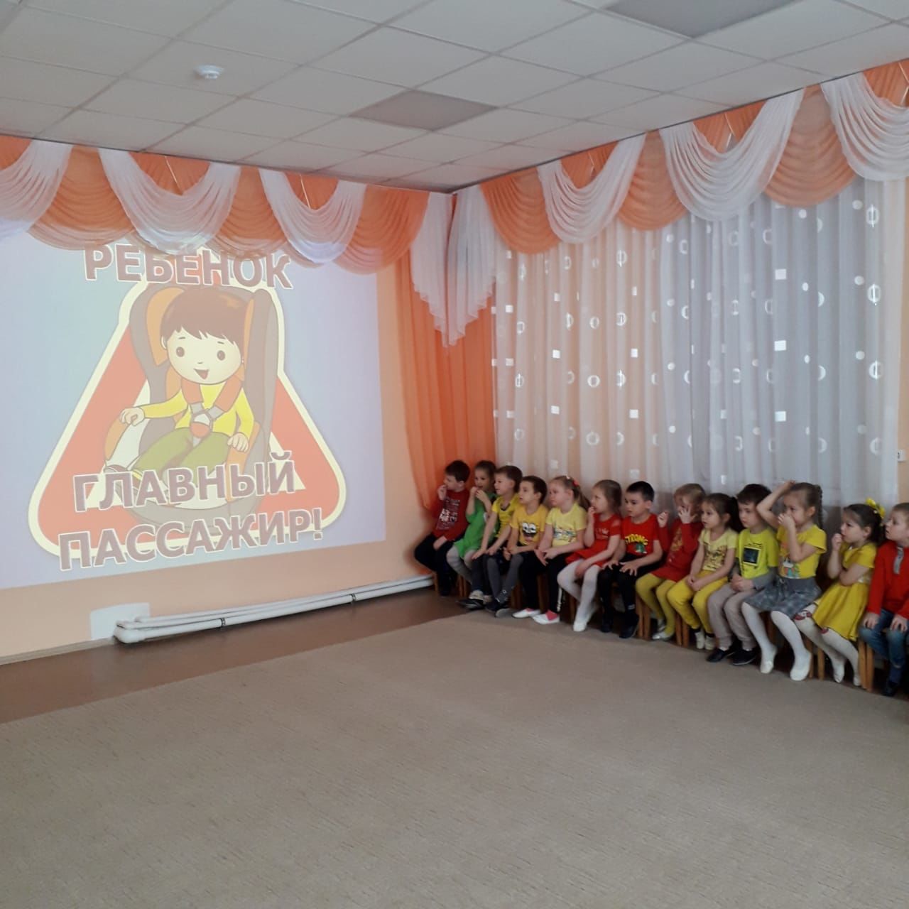В детском саду «Искорка» провели профилактические мероприятия "Ребенок-главный пассажир!"
