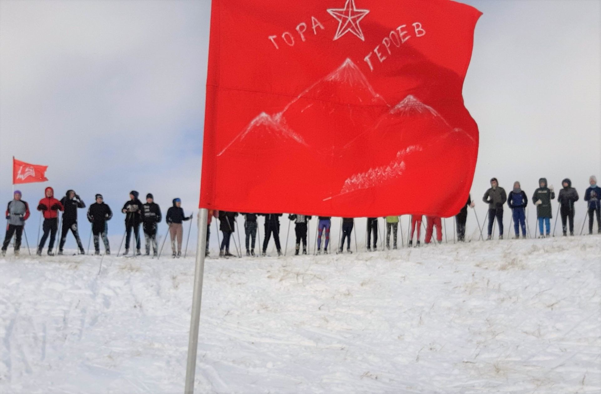Школьники из Бугульминского района покорили «Гору героев»