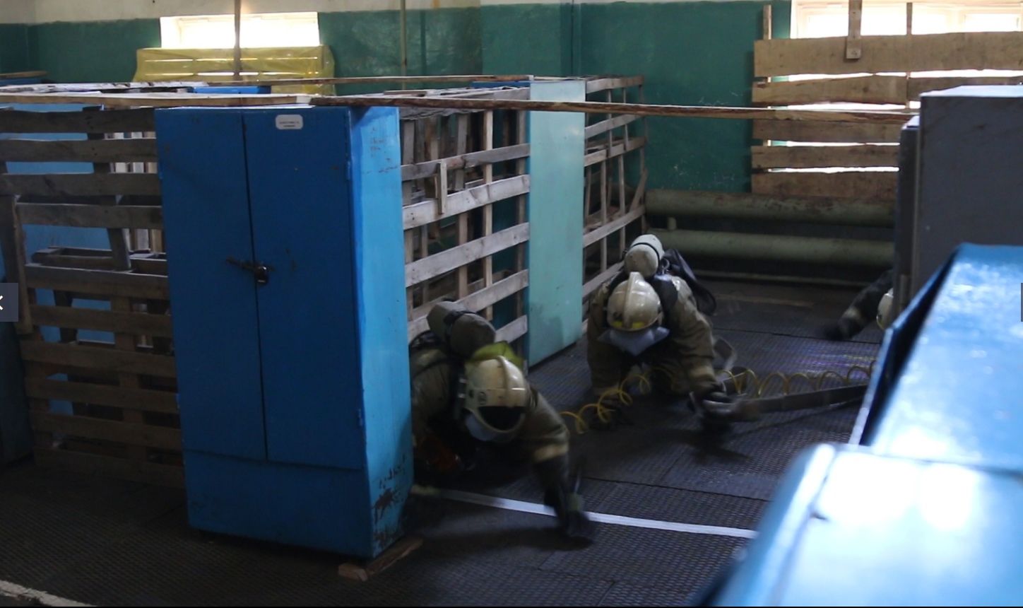 Бөгелмәдә федераль янгынга каршы хезмәтнең газ-төтен саклау хезмәте звенолары арасында ярышлар җиңүчесе билгеләнде