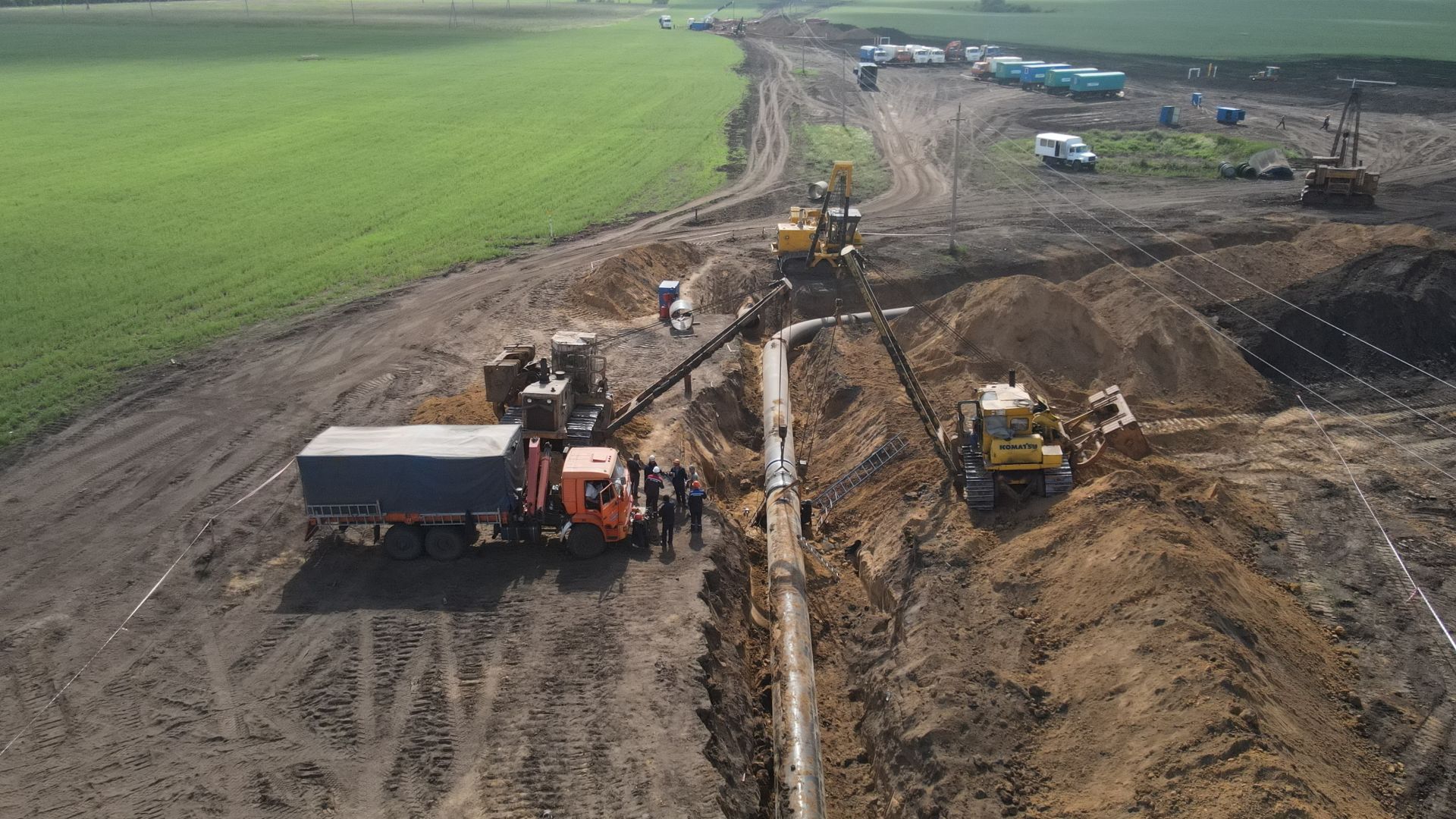 АО «Транснефть - Прикамье» подключило к системе магистральных нефте- и продуктопроводов реконструированные участки трубопроводов в местах пересечения с автодорогой М-12