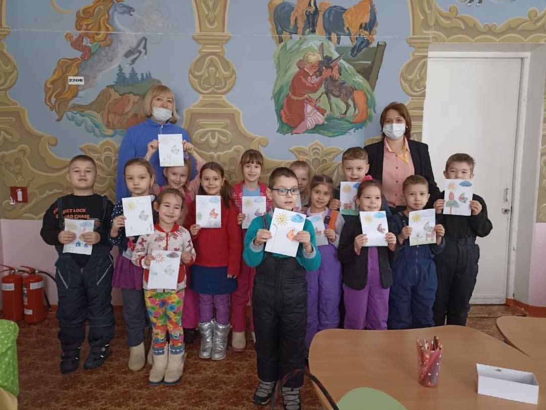 Бугульминские дошкольники познакомились с творчеством русского художника
