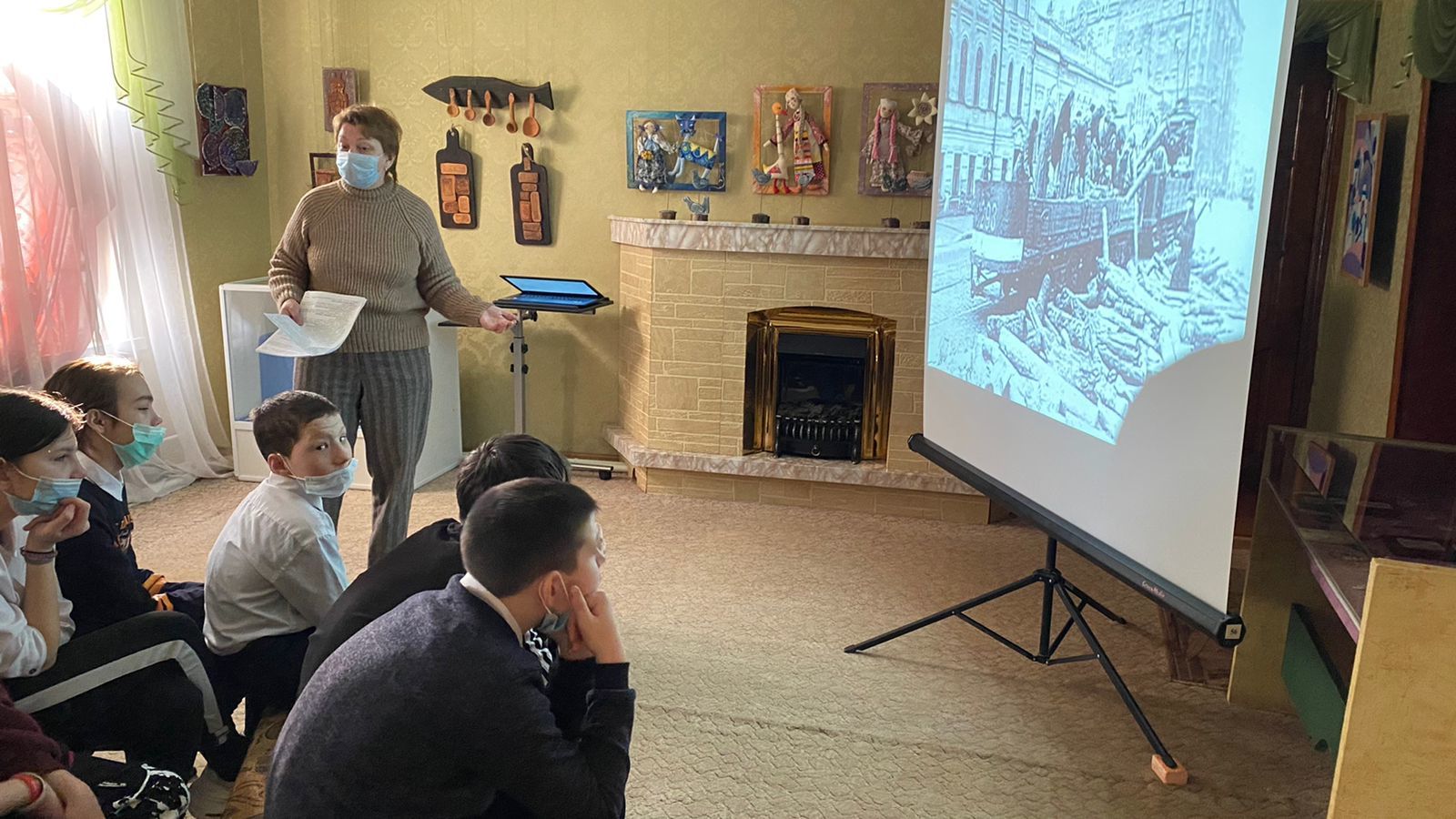 В музее Ярослава Гашека прошла лекция «У войны было много дней»