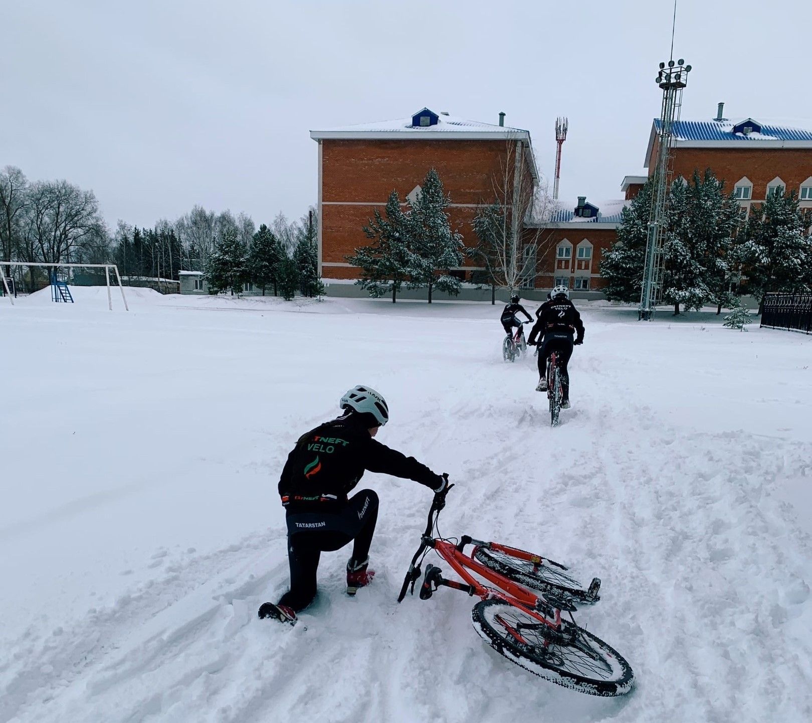 В Бугульминском районе прошли соревнования для велосипедистов