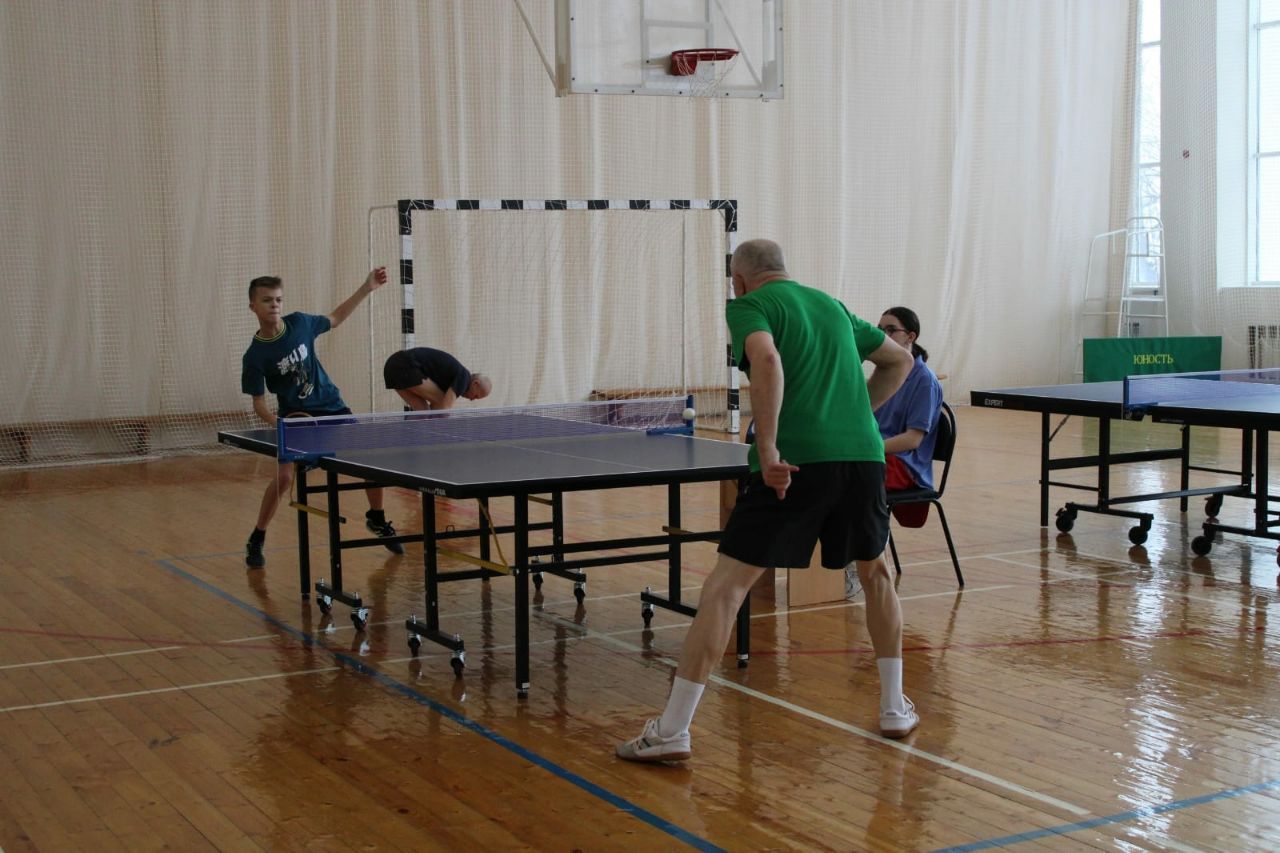 В спортивной школе «Юность» прошли соревнования по настольному теннису