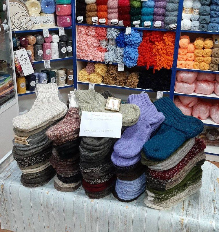 243 пары тёплых носков связали рукодельницы Бугульмы для ребят, участвующих в СВО