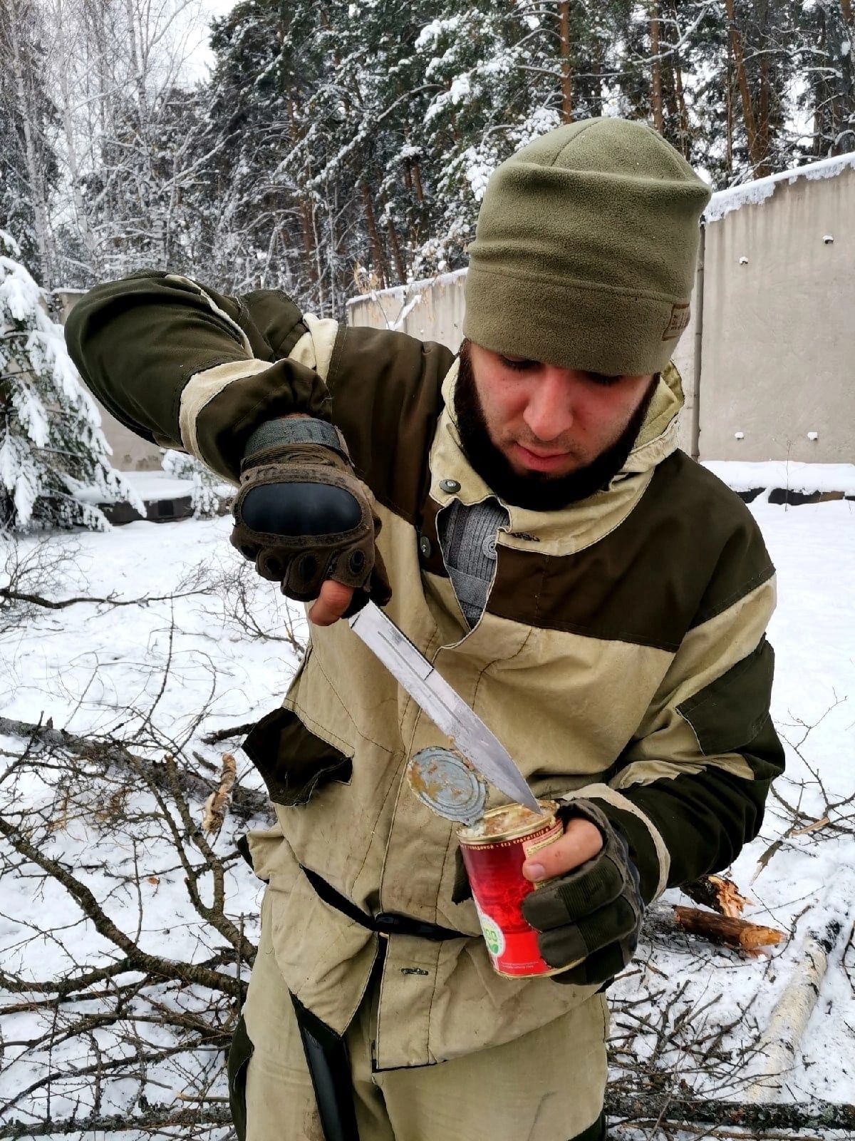 Активисты Центра «Форпост» достойно прошли испытания в зимнем полевом выходе
