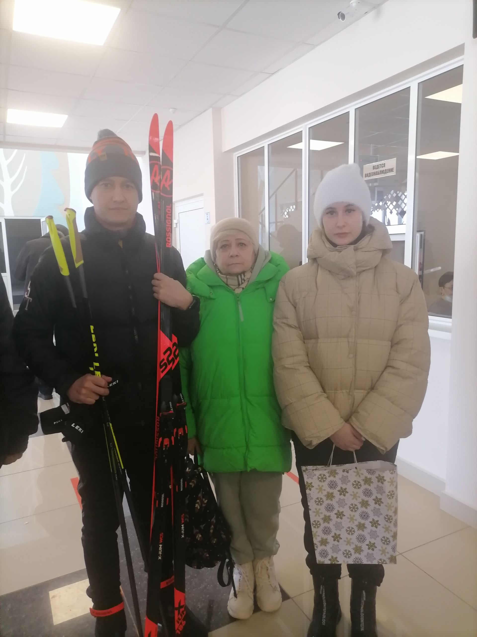 В Бугульме прошли традиционные лыжные гонки среди инвалидов по зрению