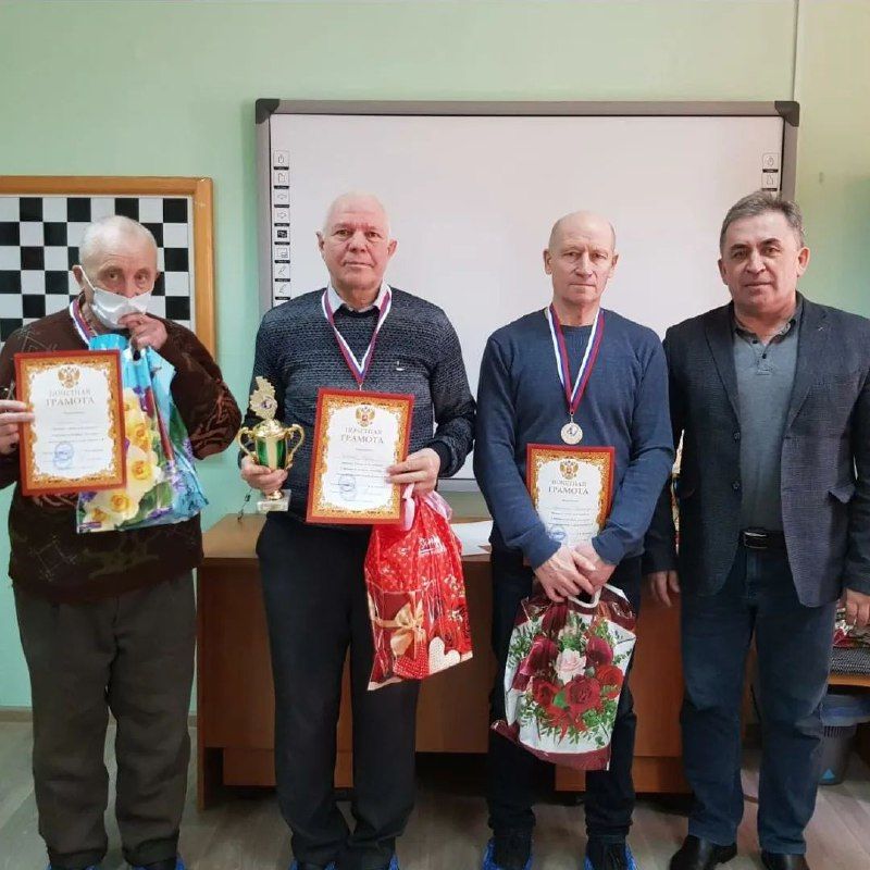 Бугульминцы заняли призовые места в турнире по быстрым шахматам