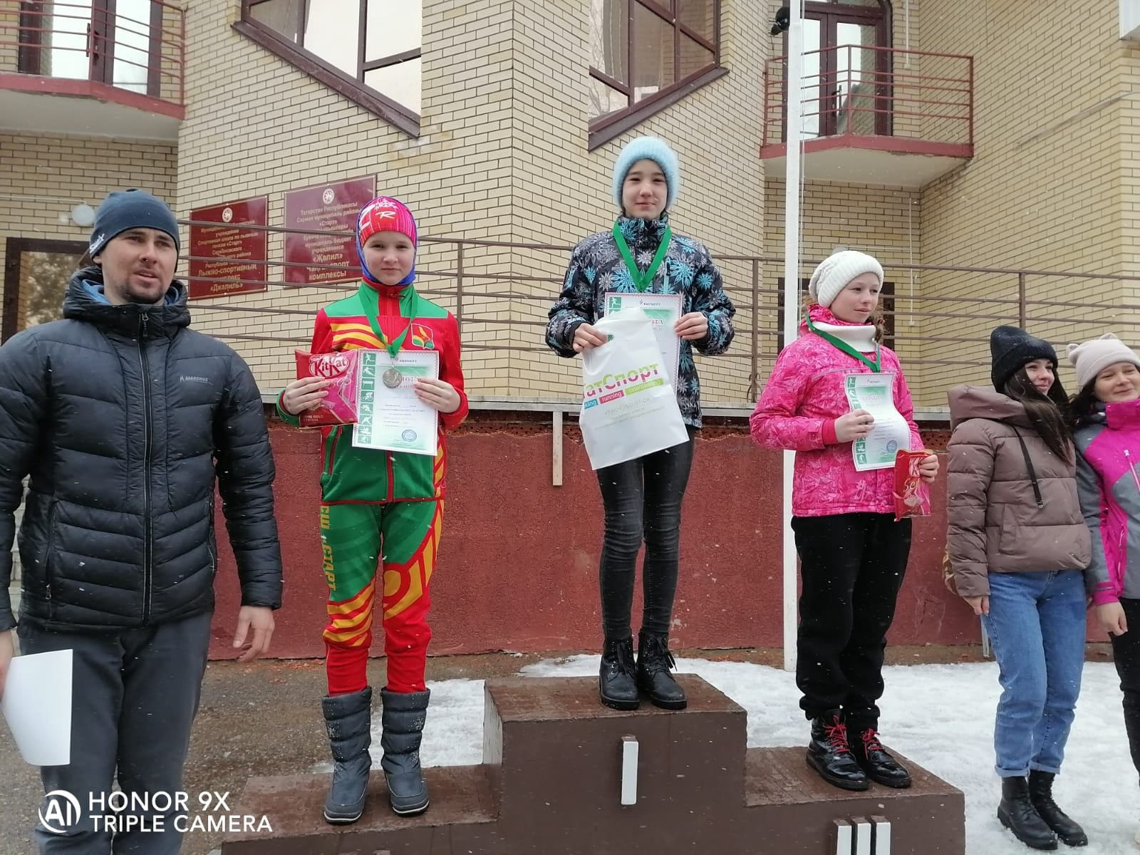 Юные бугульминцы приняли участие в Открытом первенстве по лыжным гонкам