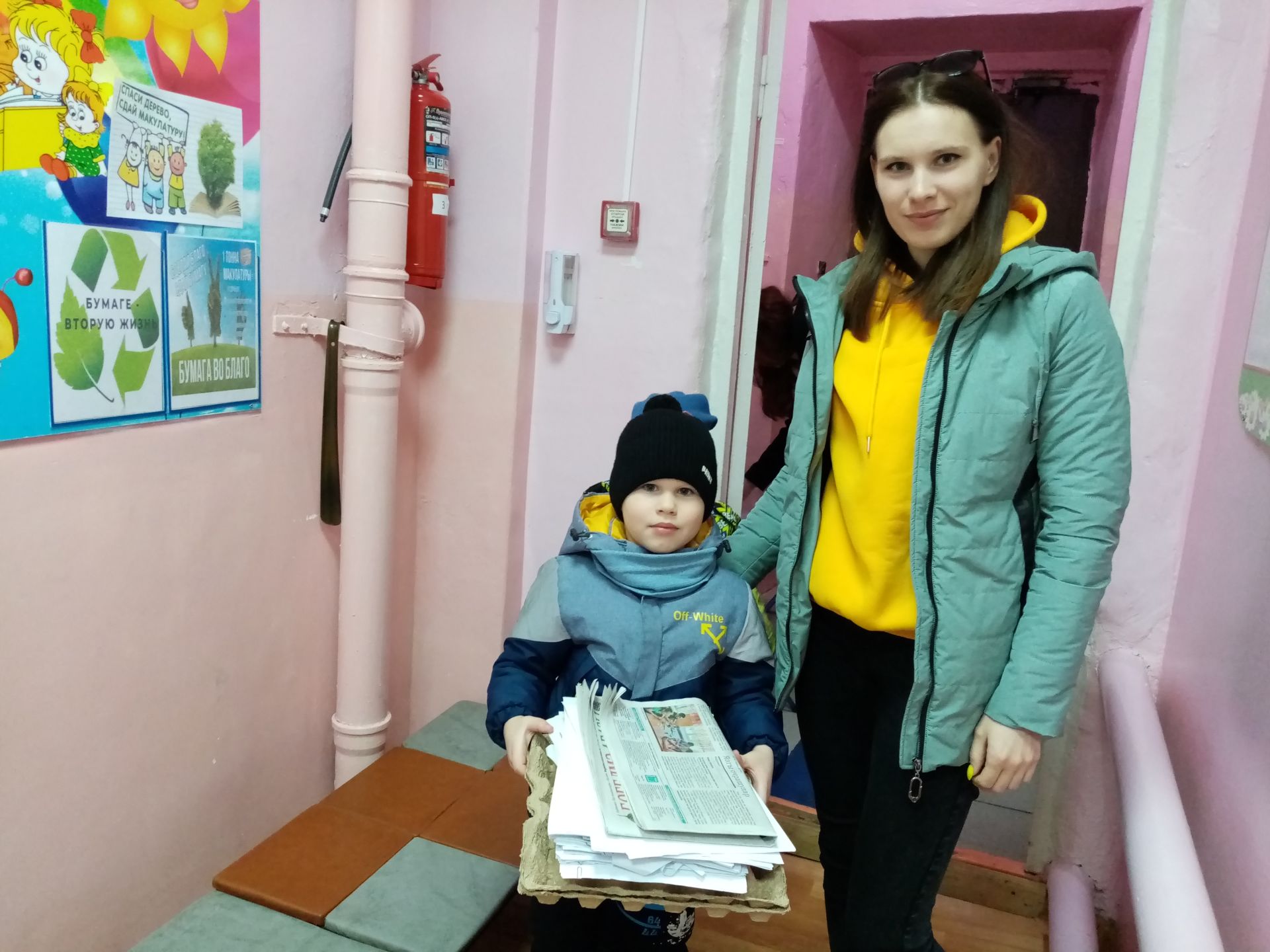 Воспитанники детского сада Бугульмы собрали 215 кг макулатуры