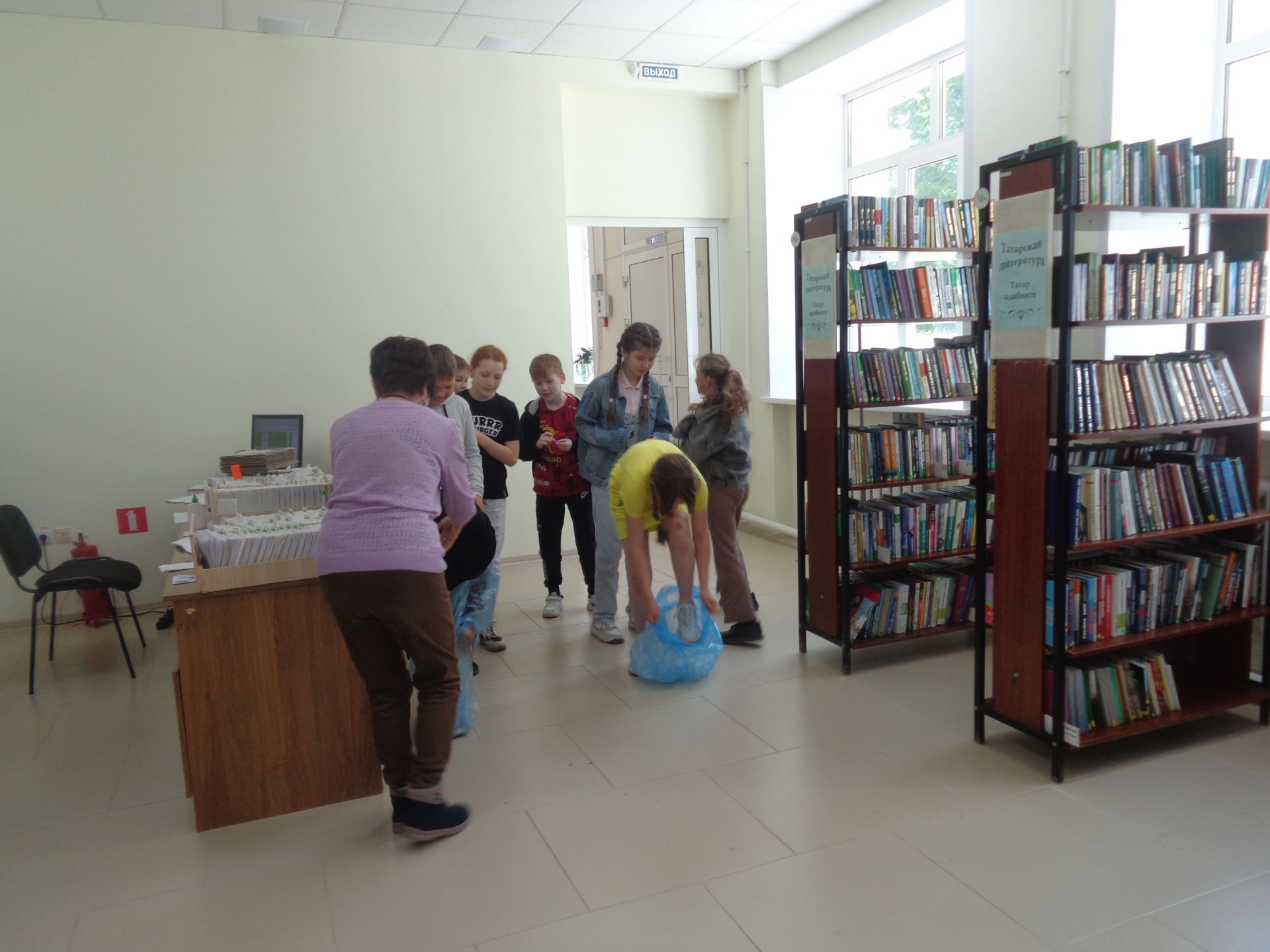 В библиотеке Бугульмы провели игровую программу «Радуга Сабантуя»