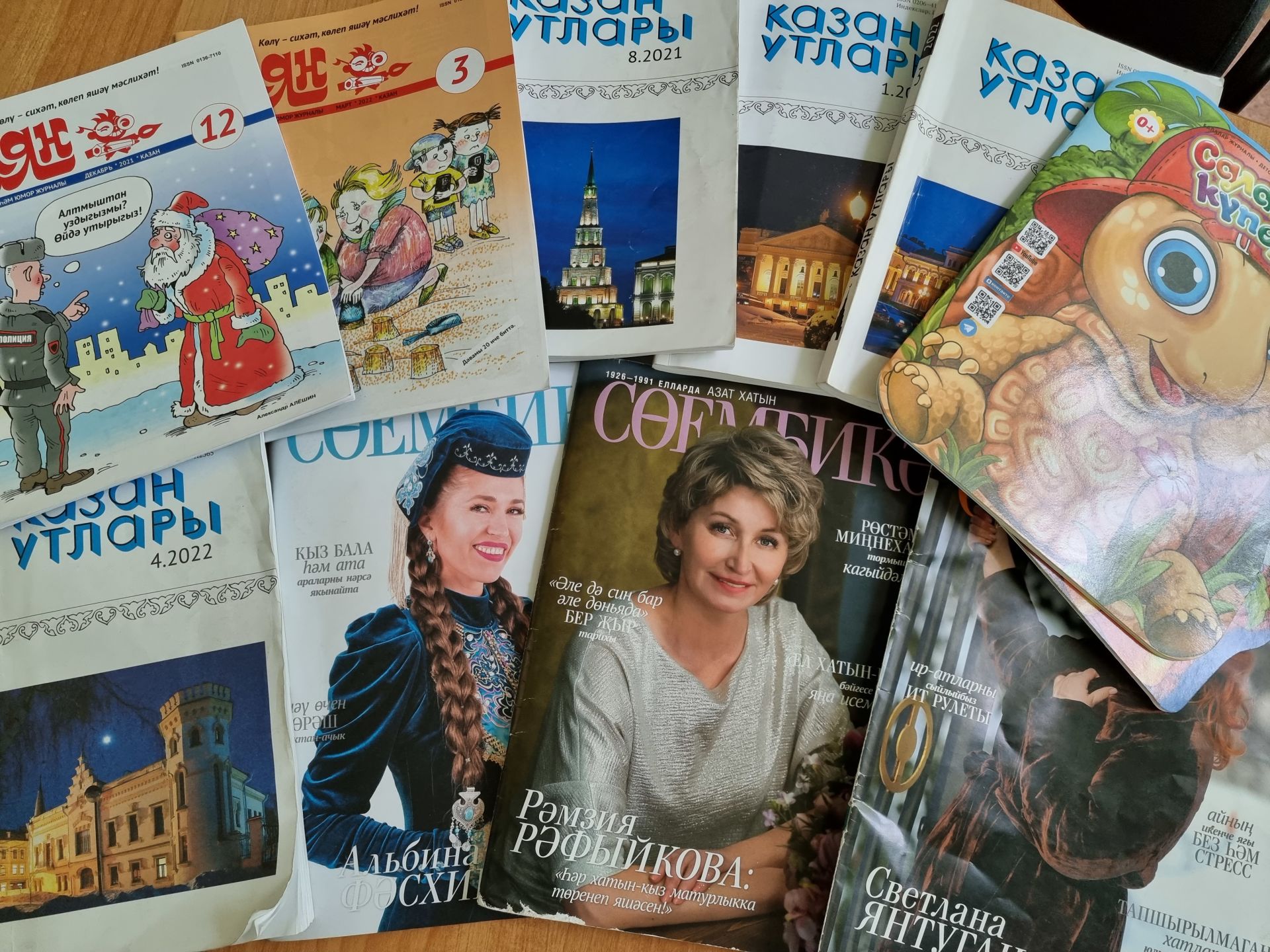 Журналы «ТАТМЕДИА» на татарском и русском языках популярны среди бугульминцев