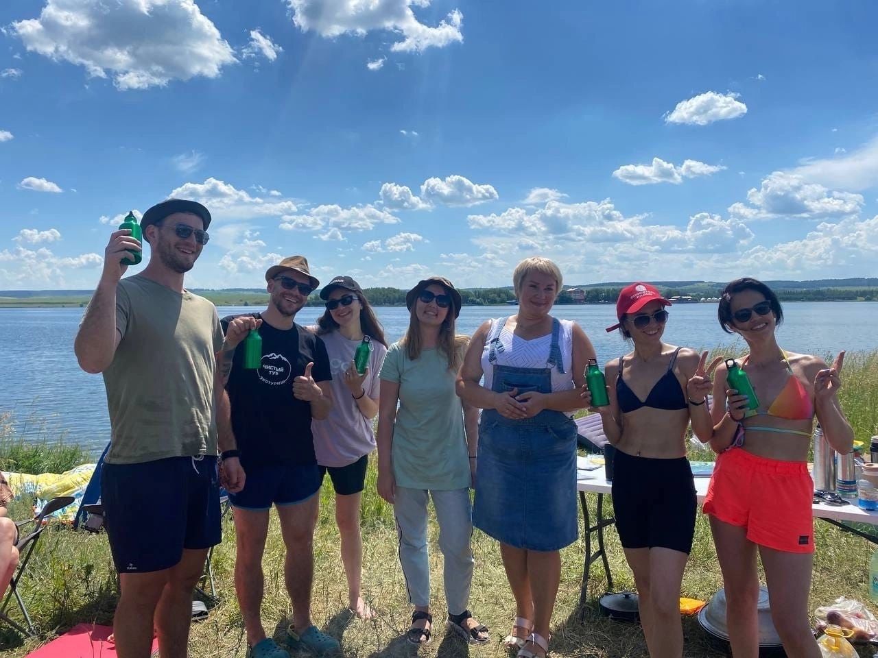 Активисты Бугульмы собрались на Карабашском водохранилище для участия в экоакции