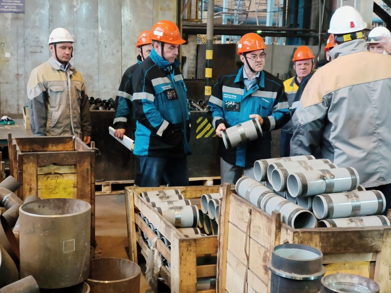 Бугульминский механический завод с деловым визитом посетила делегация  «Лукойл»