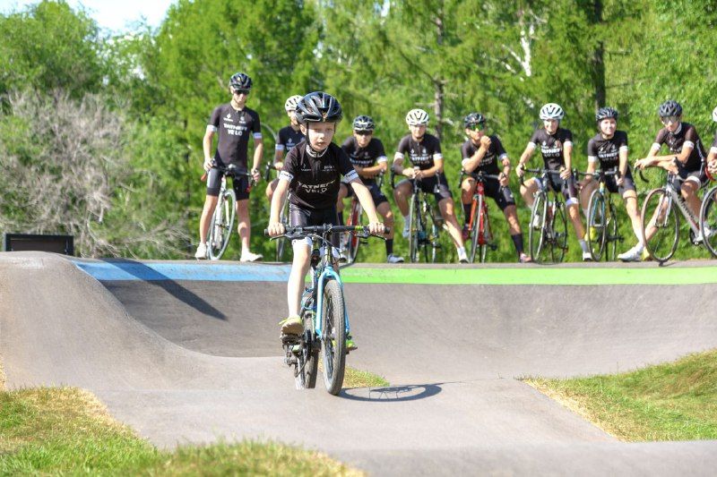 Памп-трек для любителей велоспорта получили юные жители Бугульминского района