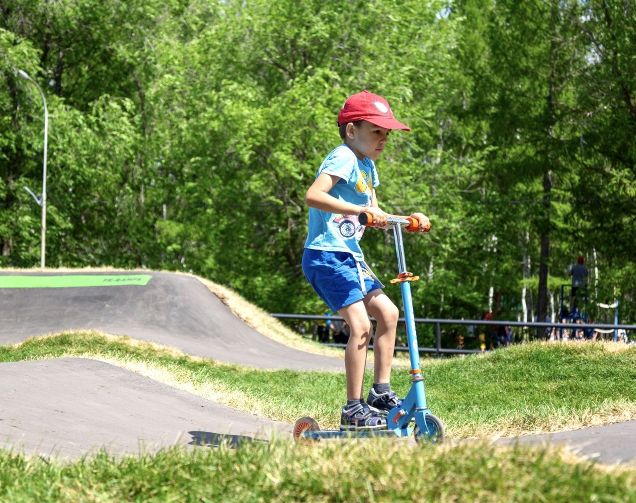 Памп-трек для любителей велоспорта получили юные жители Бугульминского района