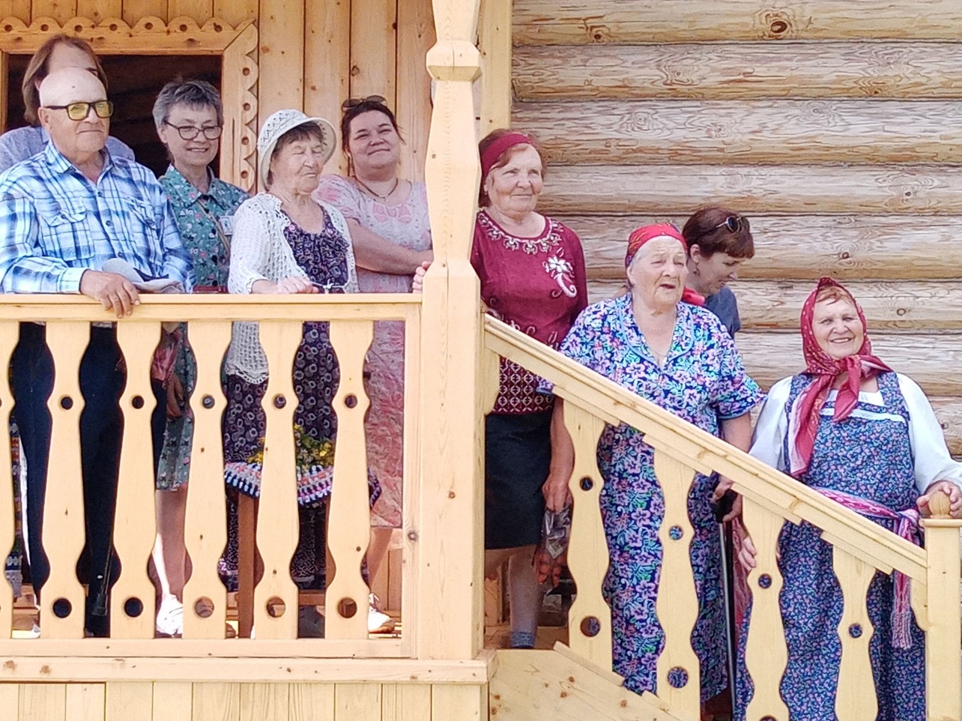В деревне Бугульминского района побывала фольклорная экспедиция
