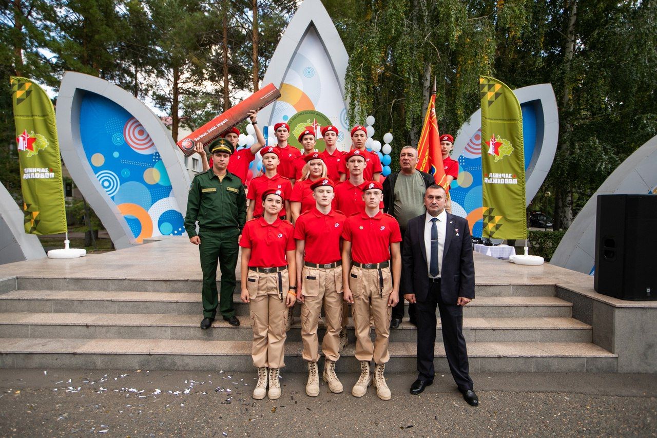 Команда юнармейцев Бугульмы достойно выступила на играх «Зарница Поволжья 2022»