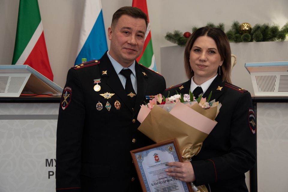 Отдел МВД России по Бугульминскому району занял 3 место в своей категории