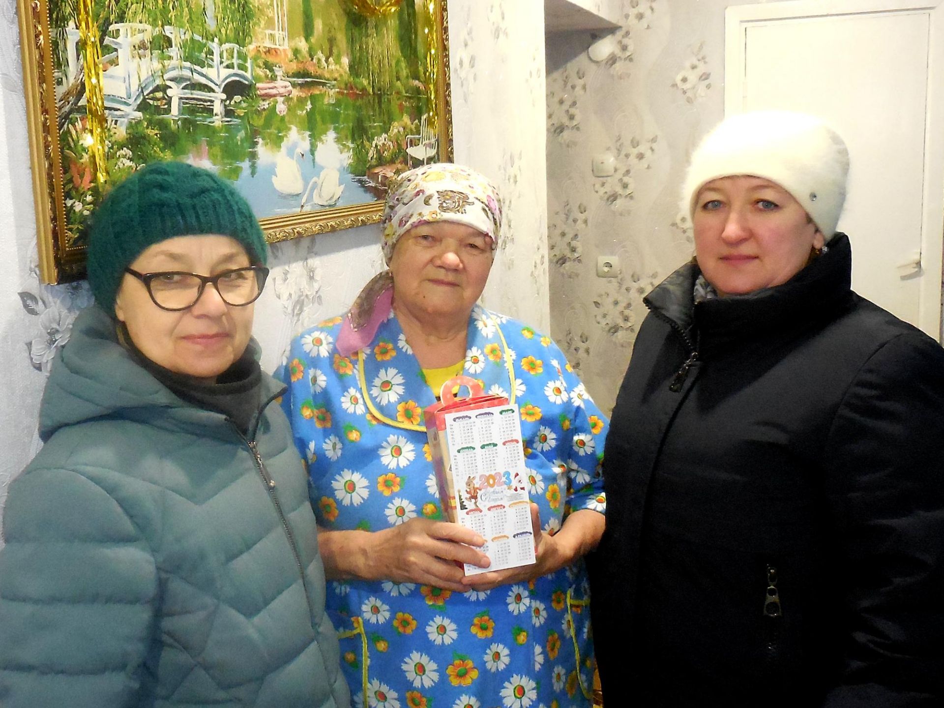 «На сегодняшний день я самая счастливая»: В Бугульминском районе навестили пенсионеров