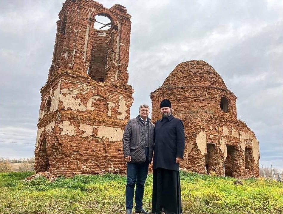 Храм в честь Илии Пророка в Бугульминском районе посетил епископ Мефодий