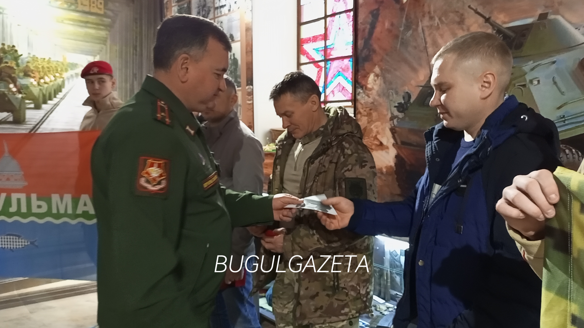 Еще четверо бугульминцев отправились в зону спецоперации для защиты Родины