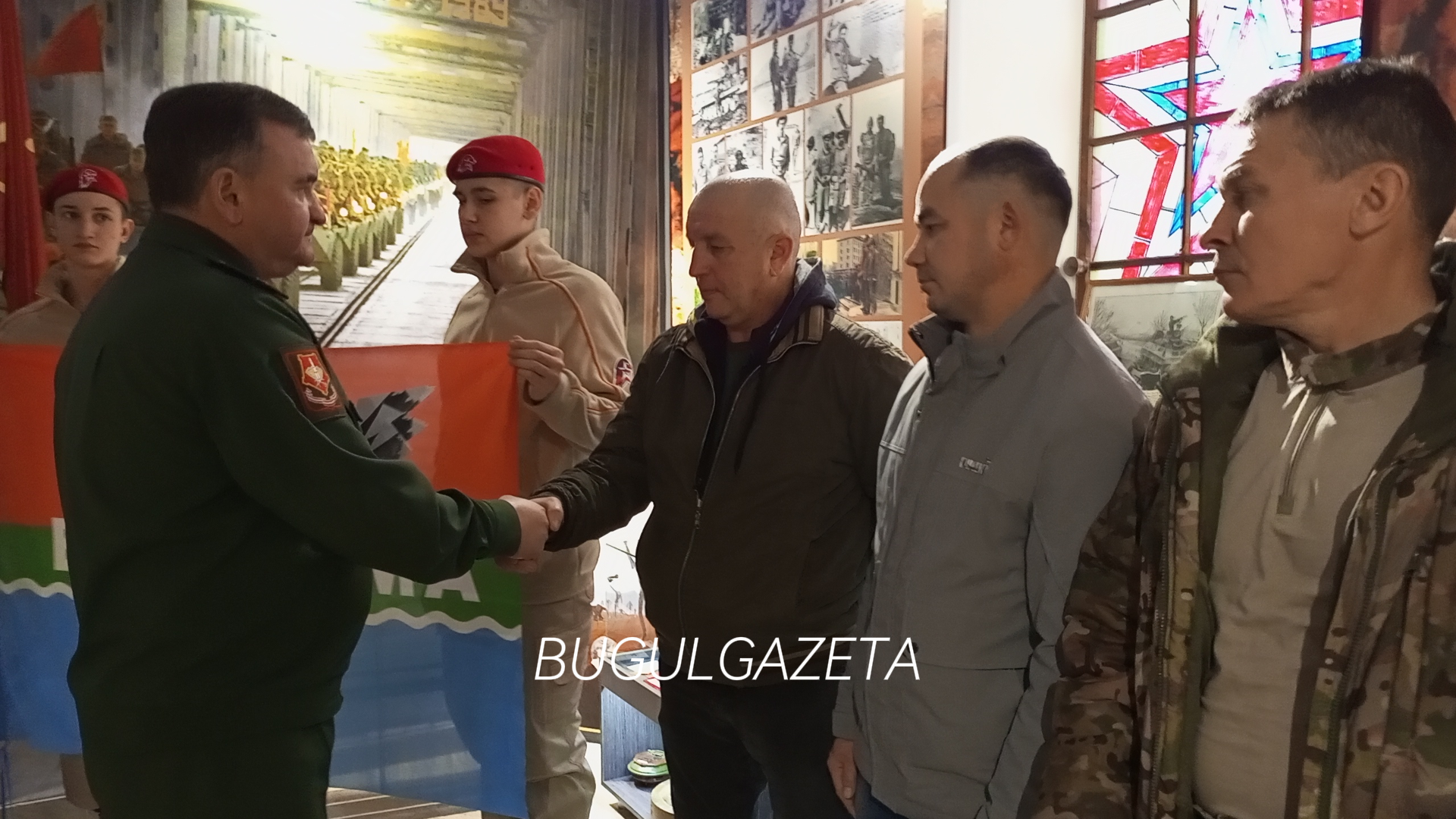 Еще четверо бугульминцев отправились в зону спецоперации для защиты Родины