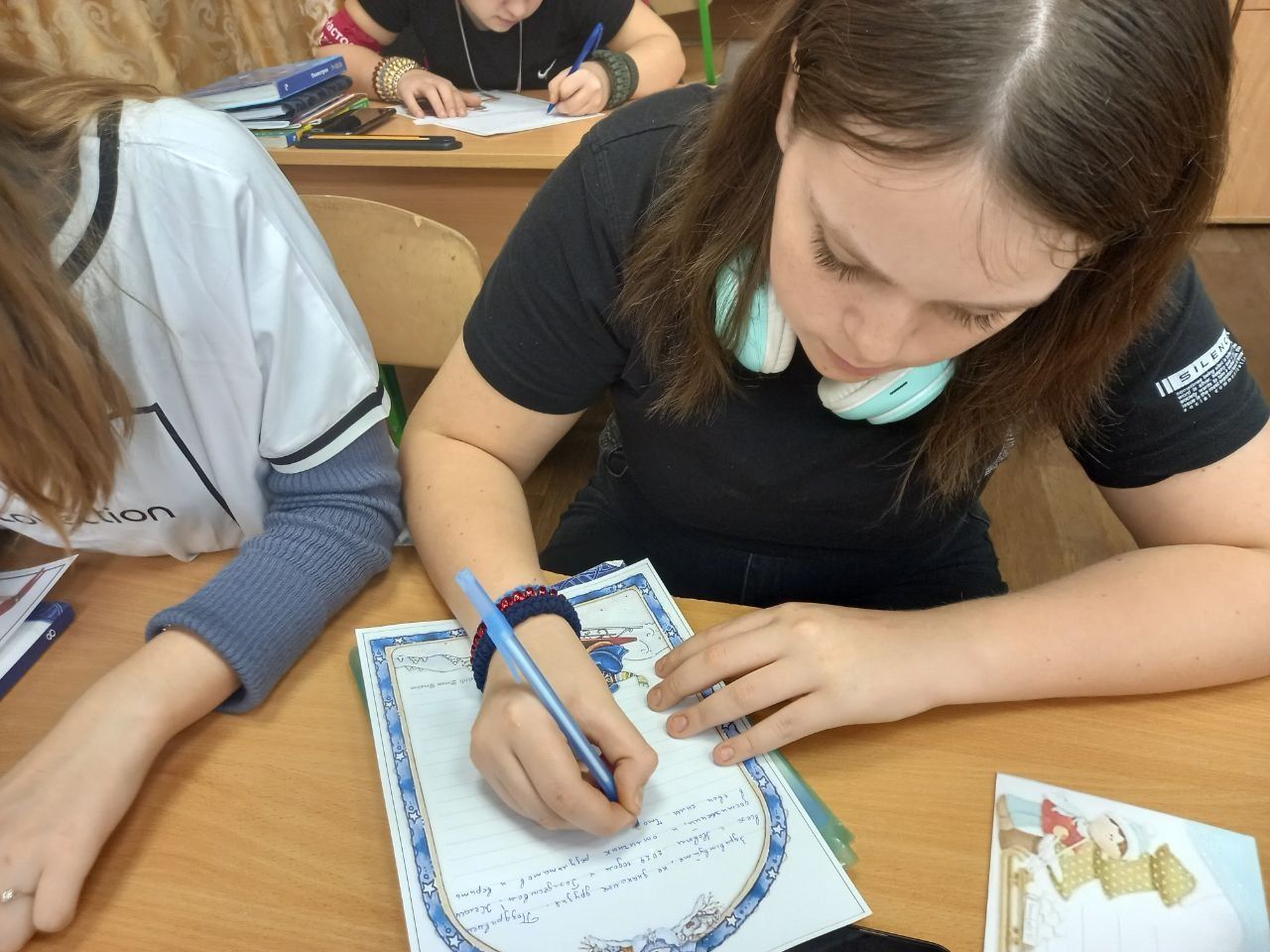 Ученики Новоайдарской санаторной школы-интерната нашли новых друзей из Бугульмы