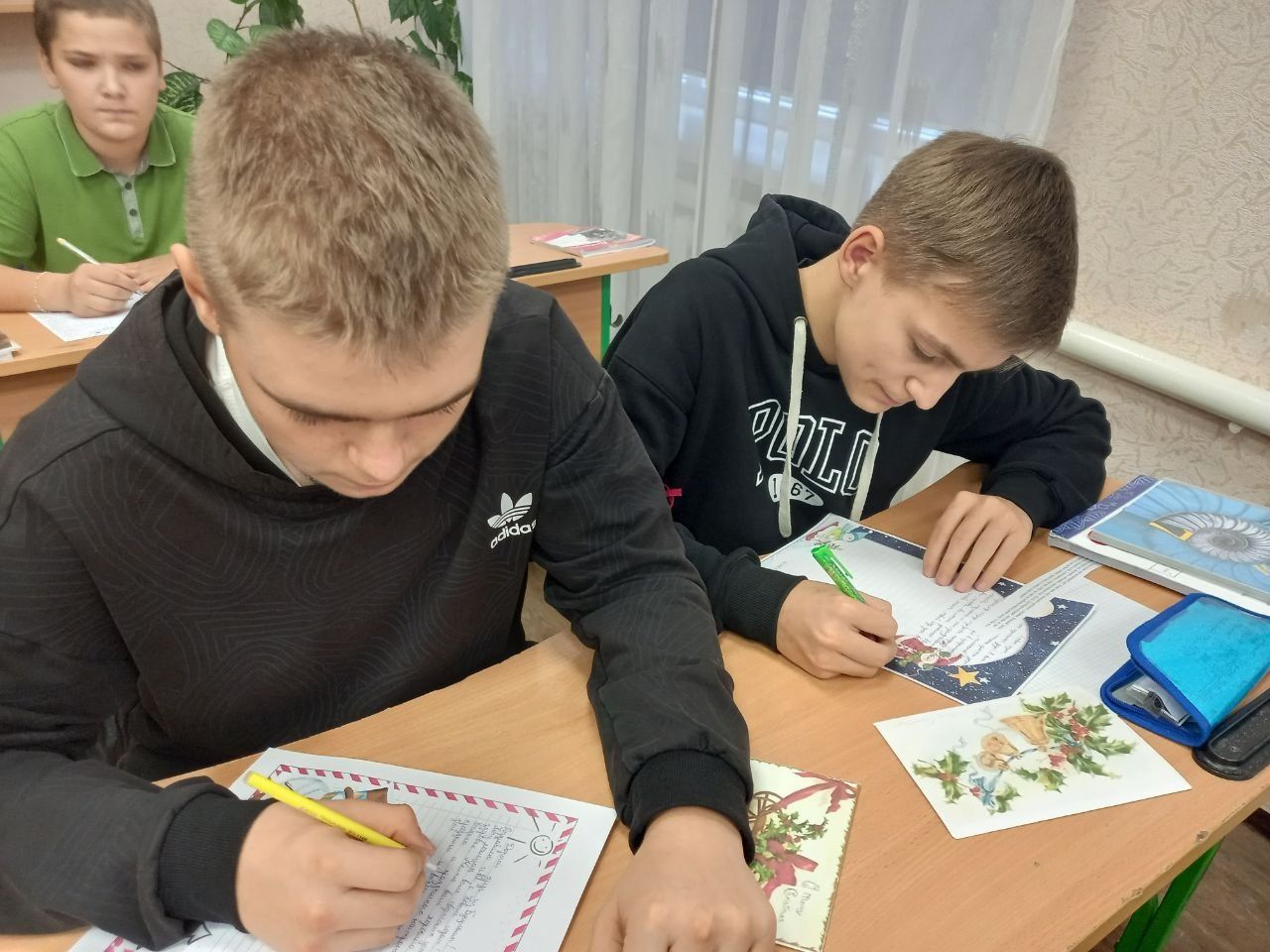 Ученики Новоайдарской санаторной школы-интерната нашли новых друзей из Бугульмы