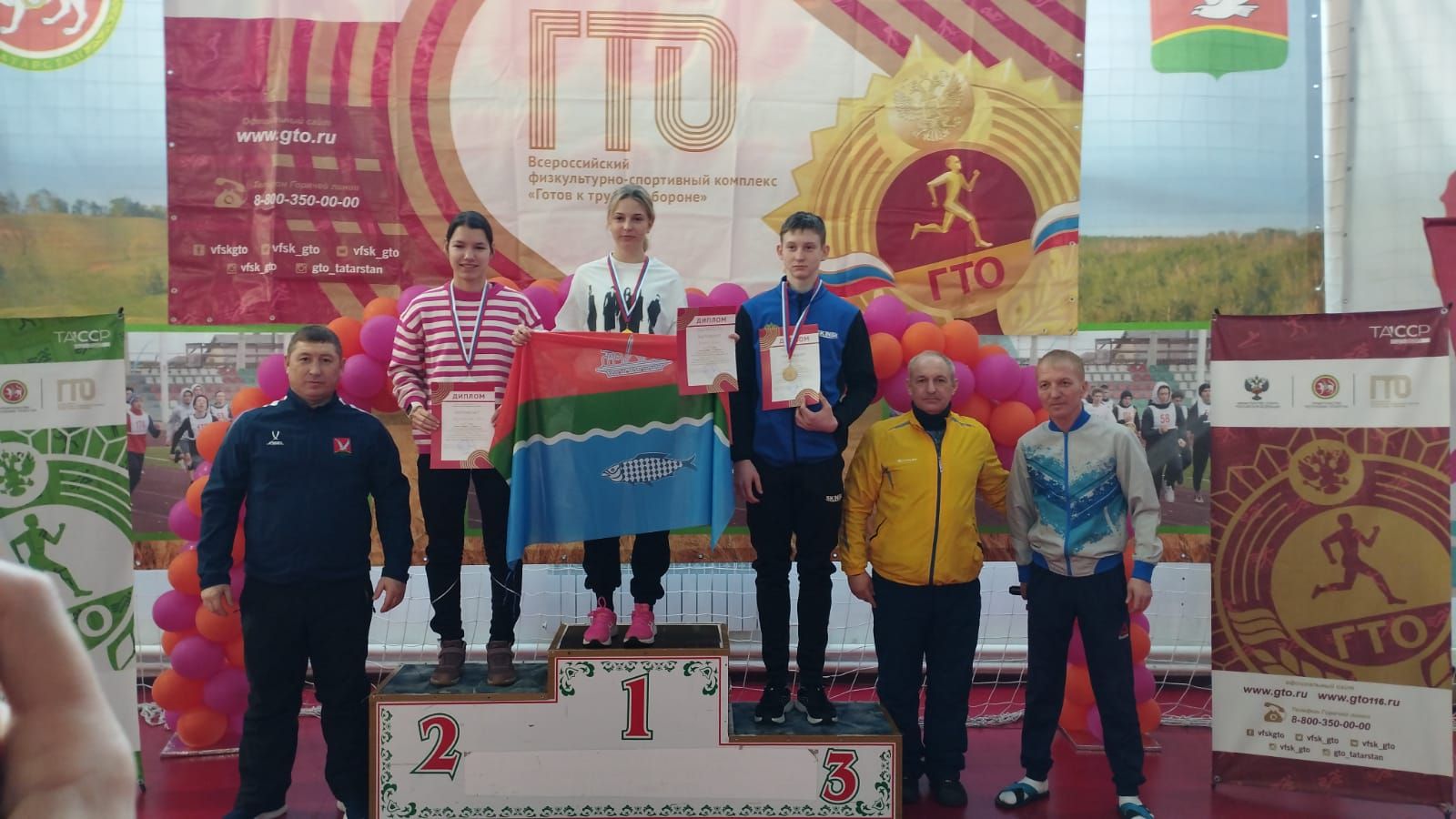 Спортсмены Бугульмы выступили на фестивале ГТО в Азнакаево