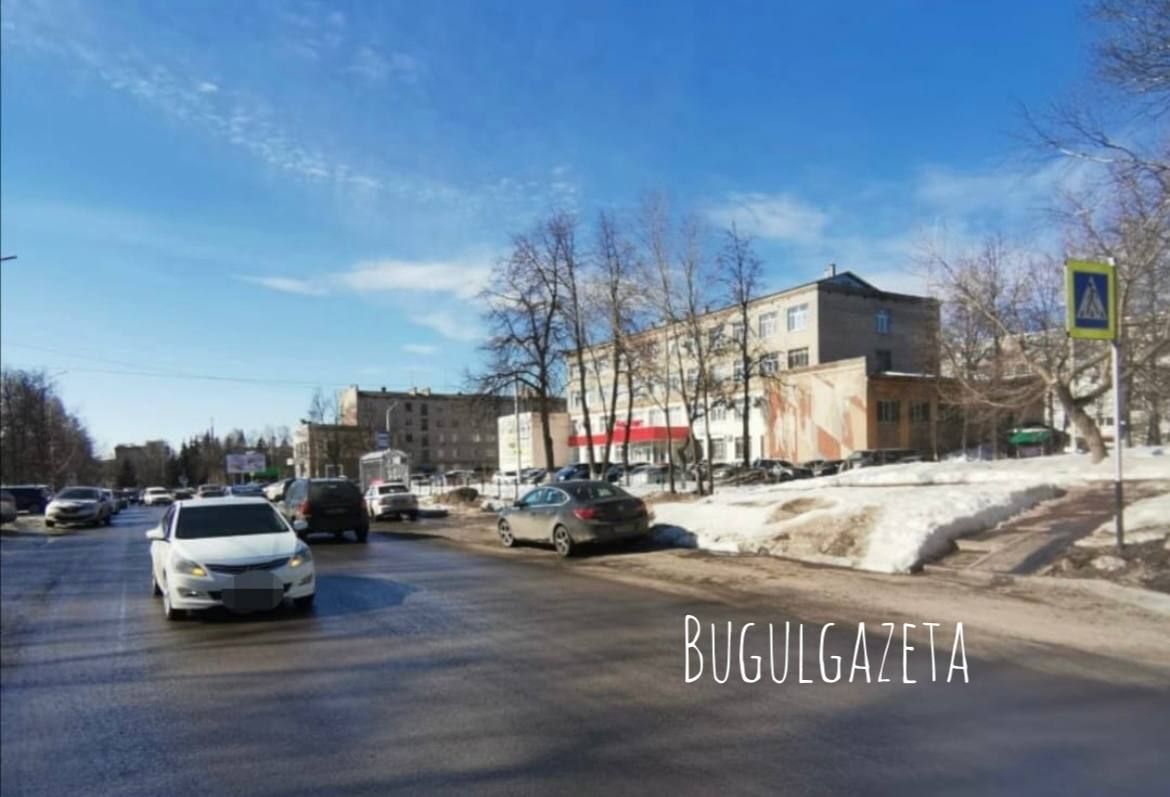 В Бугульме водитель «Соляриса» отправил на больничную койку малолетнего пешехода