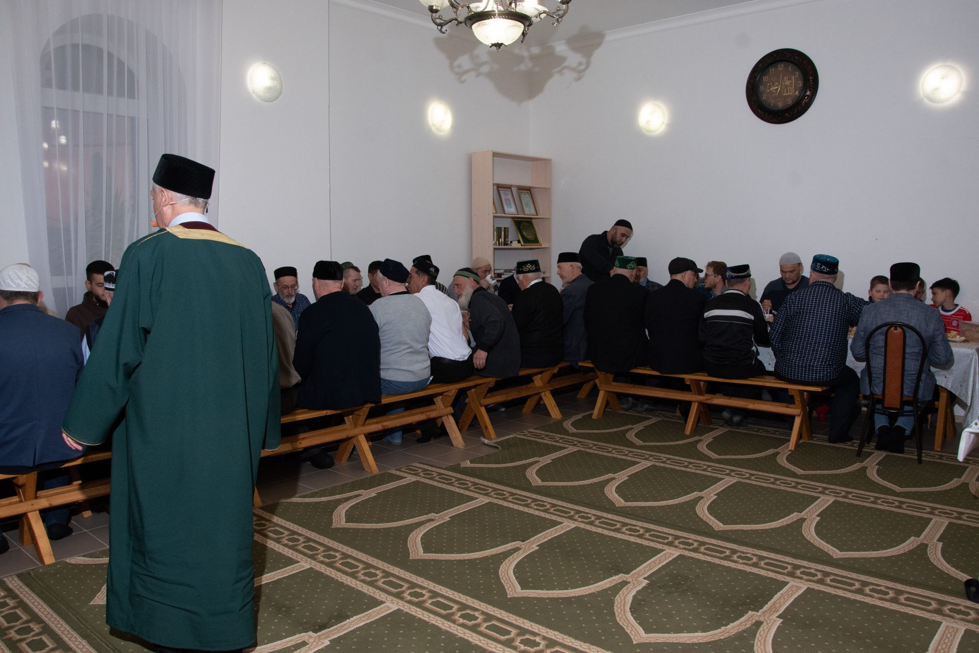 Семьи мобилизованных приняли участие в ифтаре от имени главы района