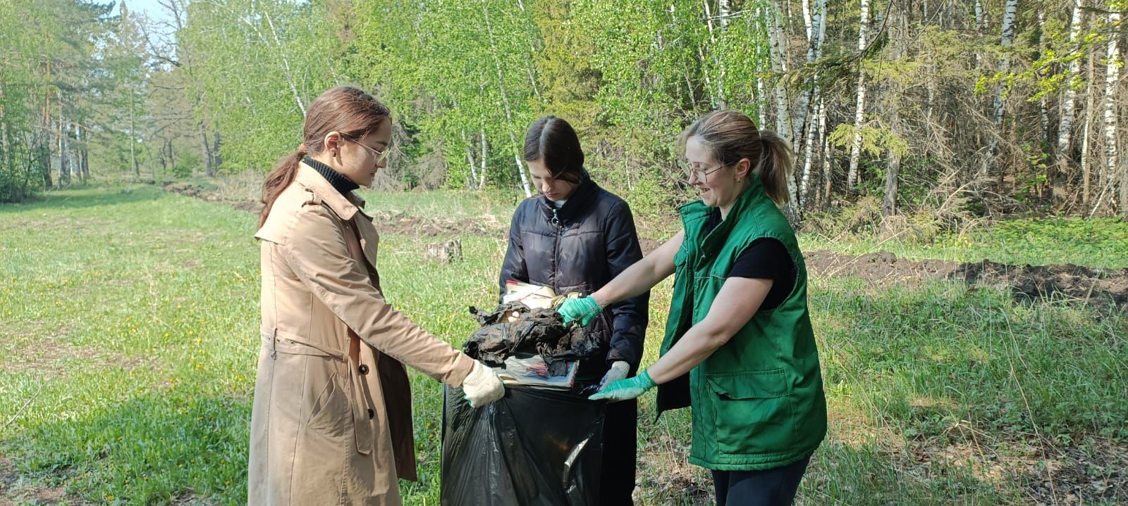 В Бугульме прошла акция «Чистые леса Татарстана»