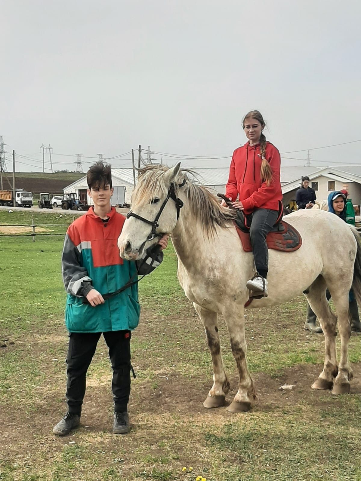 Волонтерский отряд из Бугульминского района посетил конный дворик