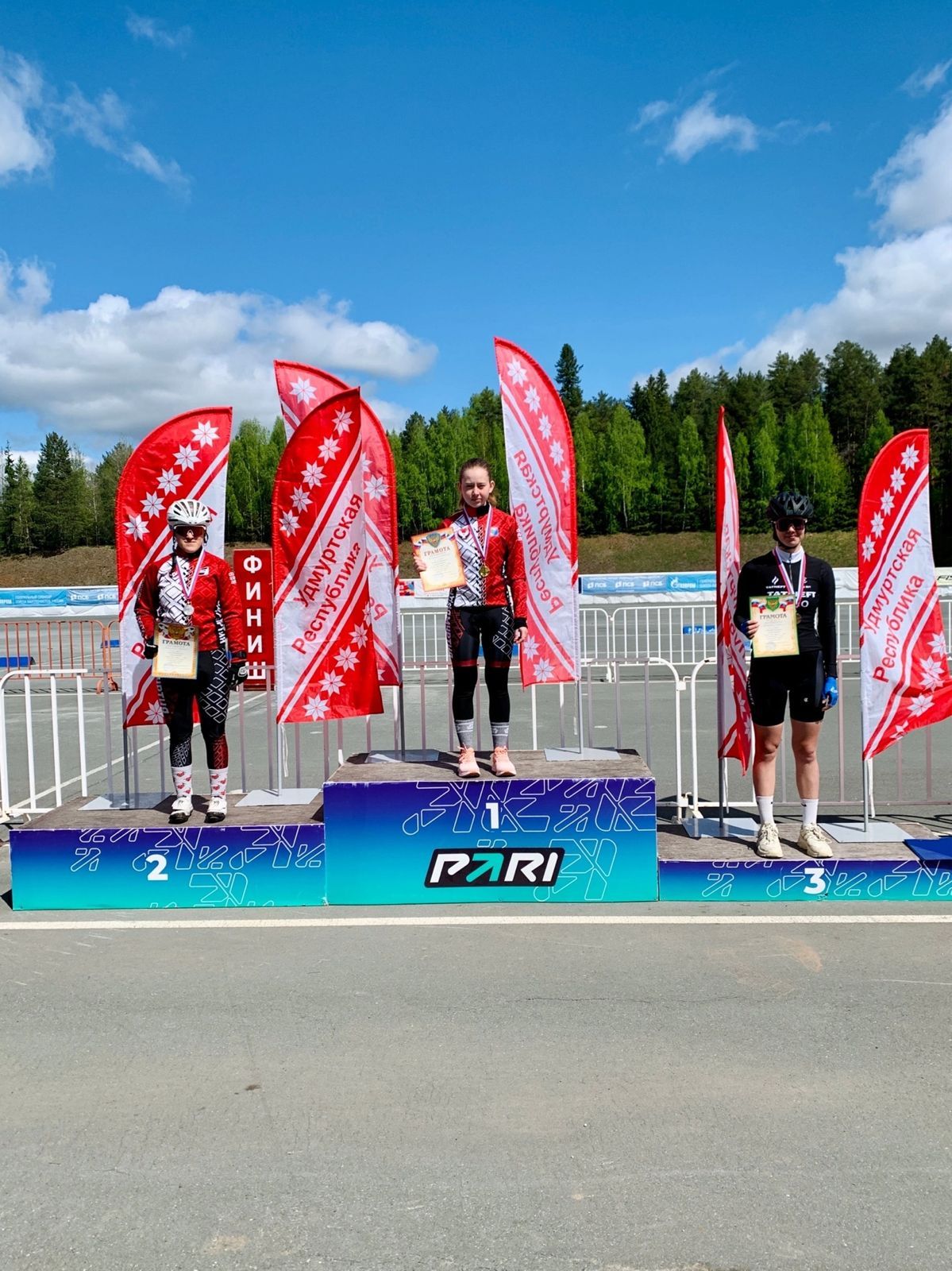 Жители Бугульминского района завоевали медали соревнований по велоспорту
