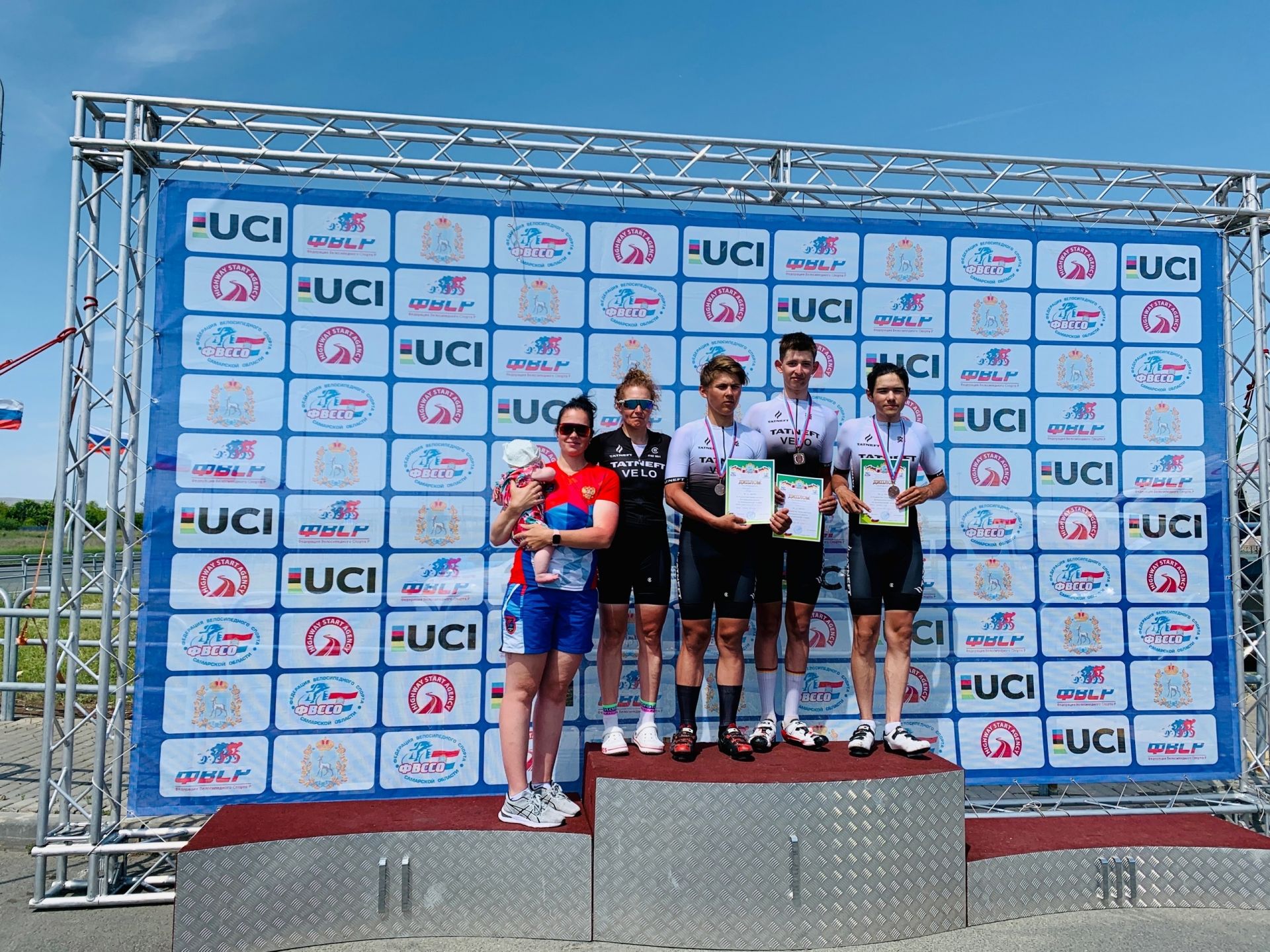 Бугульминцы завоевали 9 медалей на Чемпионате и Первенстве ПФО по велоспорту
