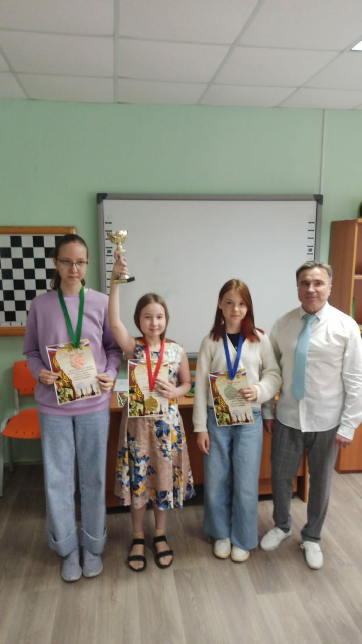 Бугульминцы из спортшколы «Юность» вошли в число призеров шахматного турнира