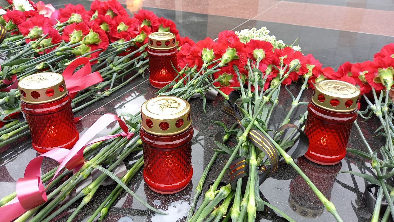 Бугульминцы в День памяти и скорби почтили память погибших в Великой Отечественной войне