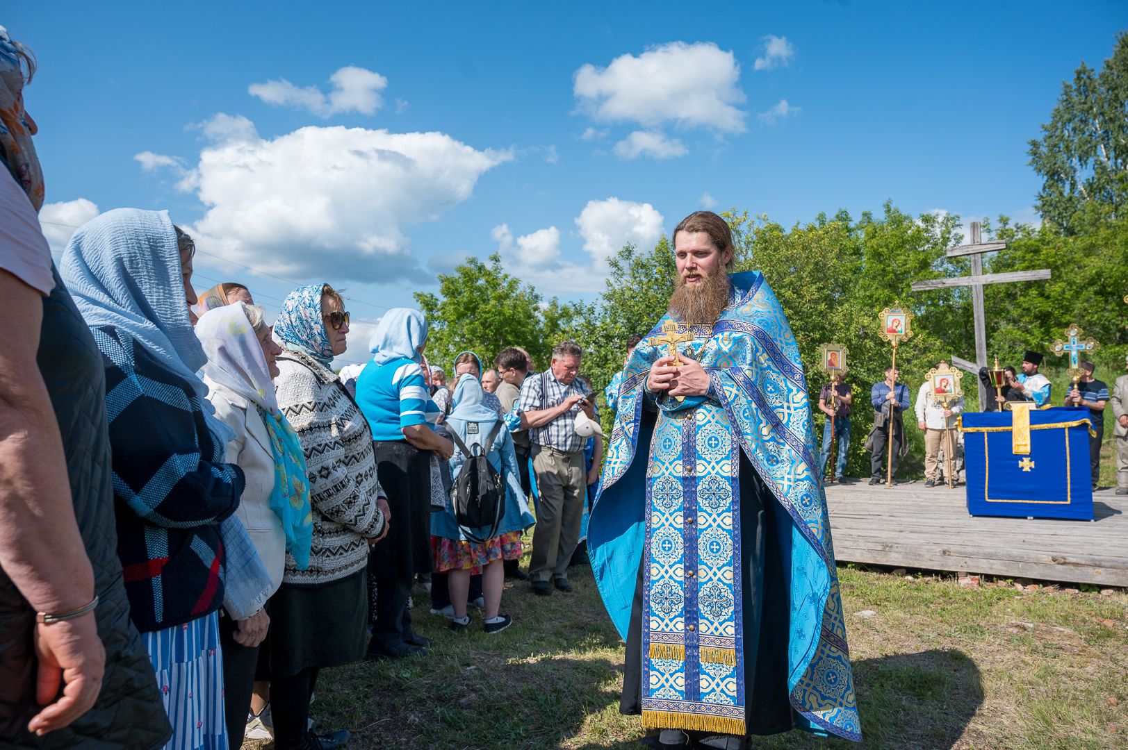 В Бугульминском районе прошел традиционный Крестный ход