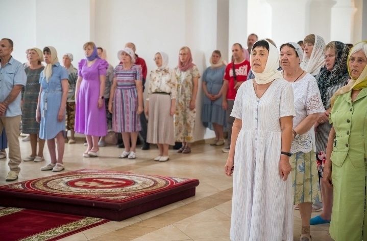 Архиерейское служение Божественной литургии прошло в Казанско-Богородицком монастыре Бугульмы