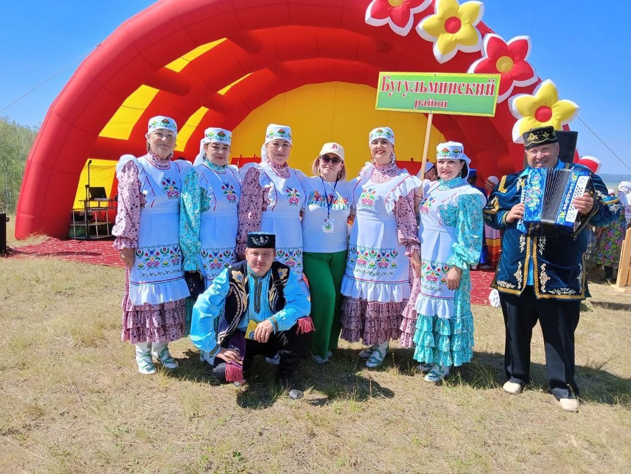 Бугульминский ансамбль «Наза» выступил на международном фестивале тюркских народов