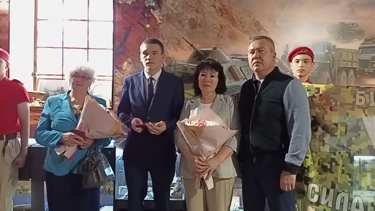 Погибшего на СВО бугульминца Александра Наумова наградили орденом Мужества