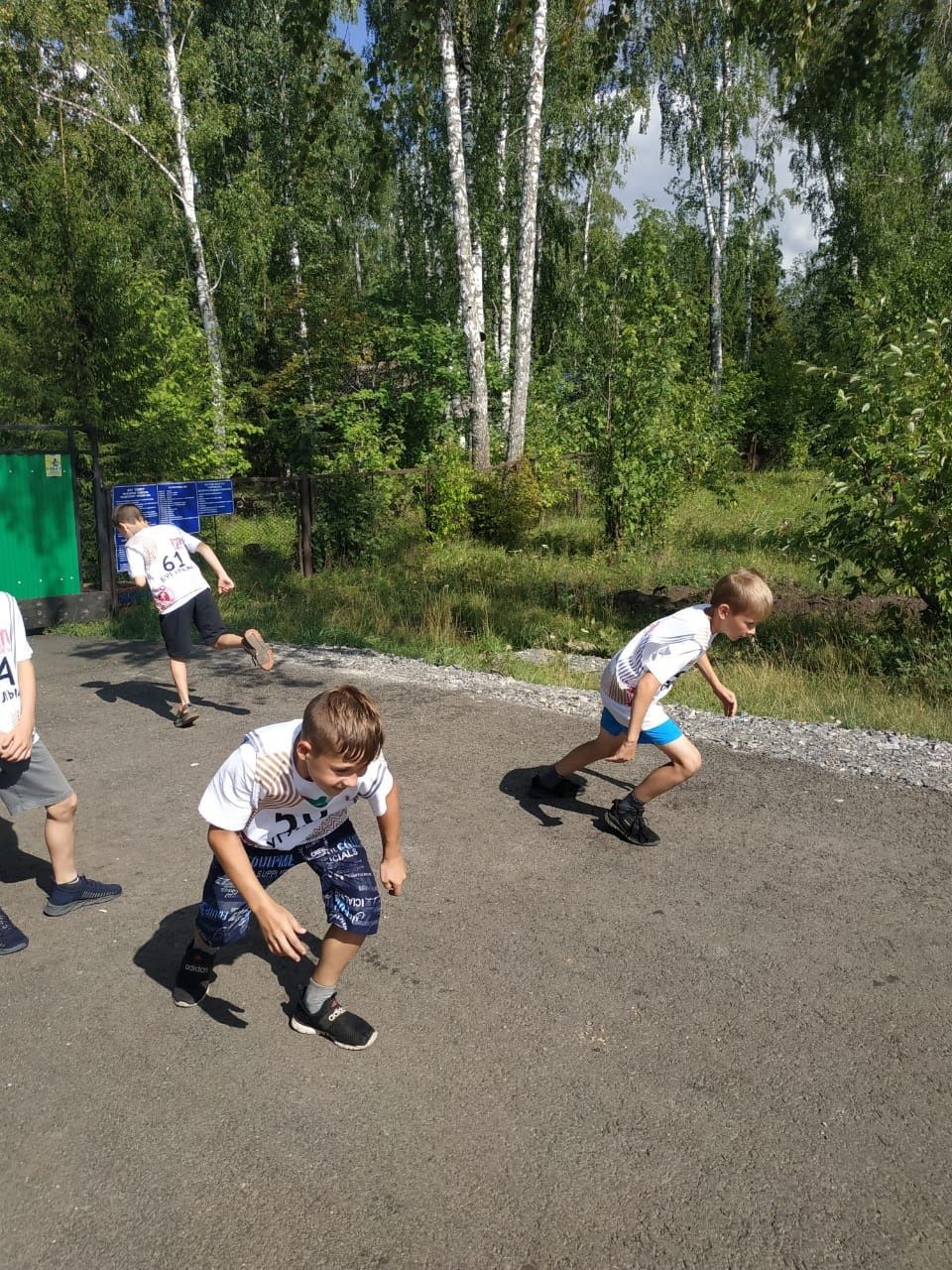 Для юных футболистов в детском лагере Бугульмы провели испытания ГТО