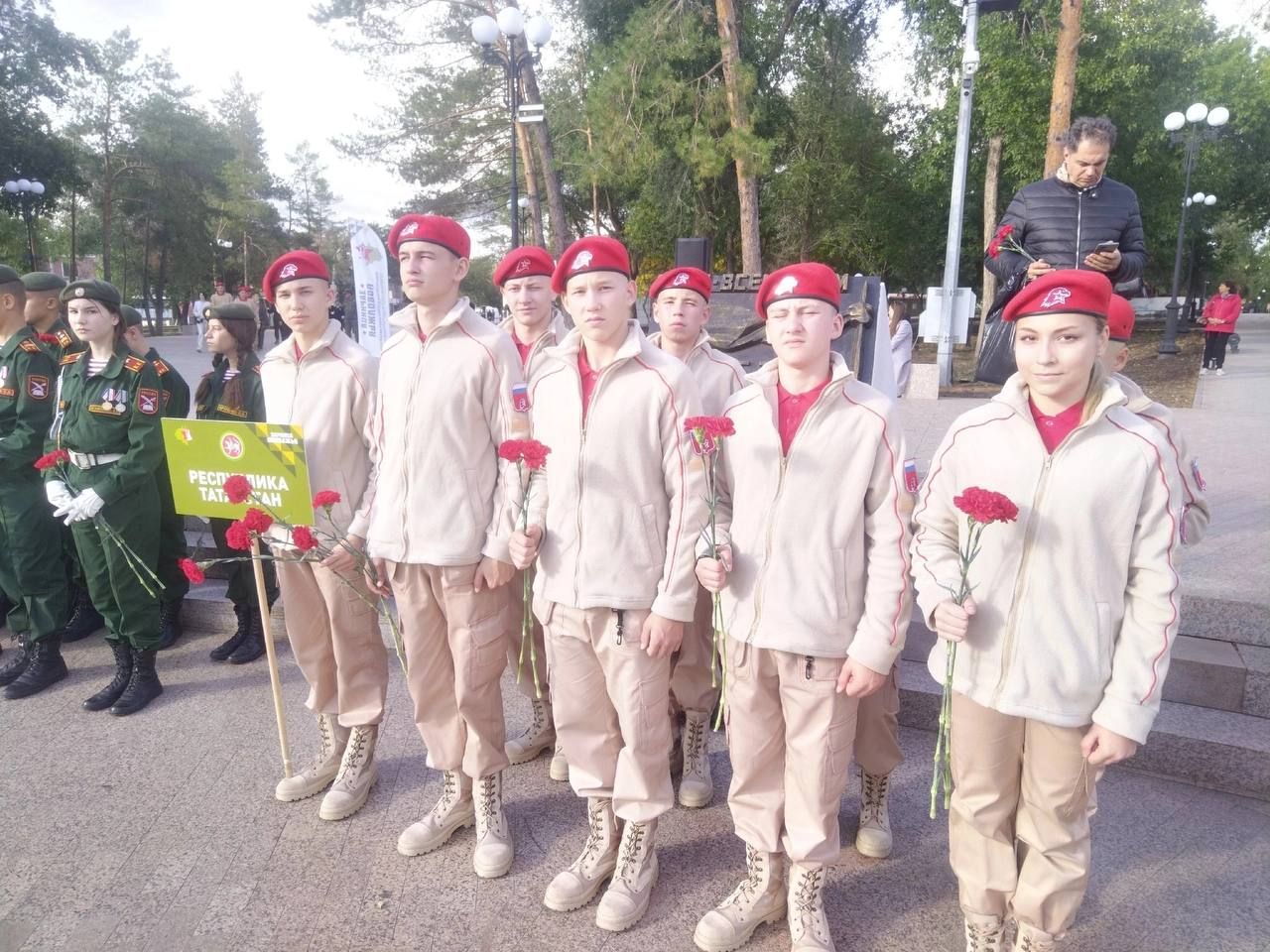 Команда Бугульминского района представляет Татарстан на «Зарнице-Поволжья»