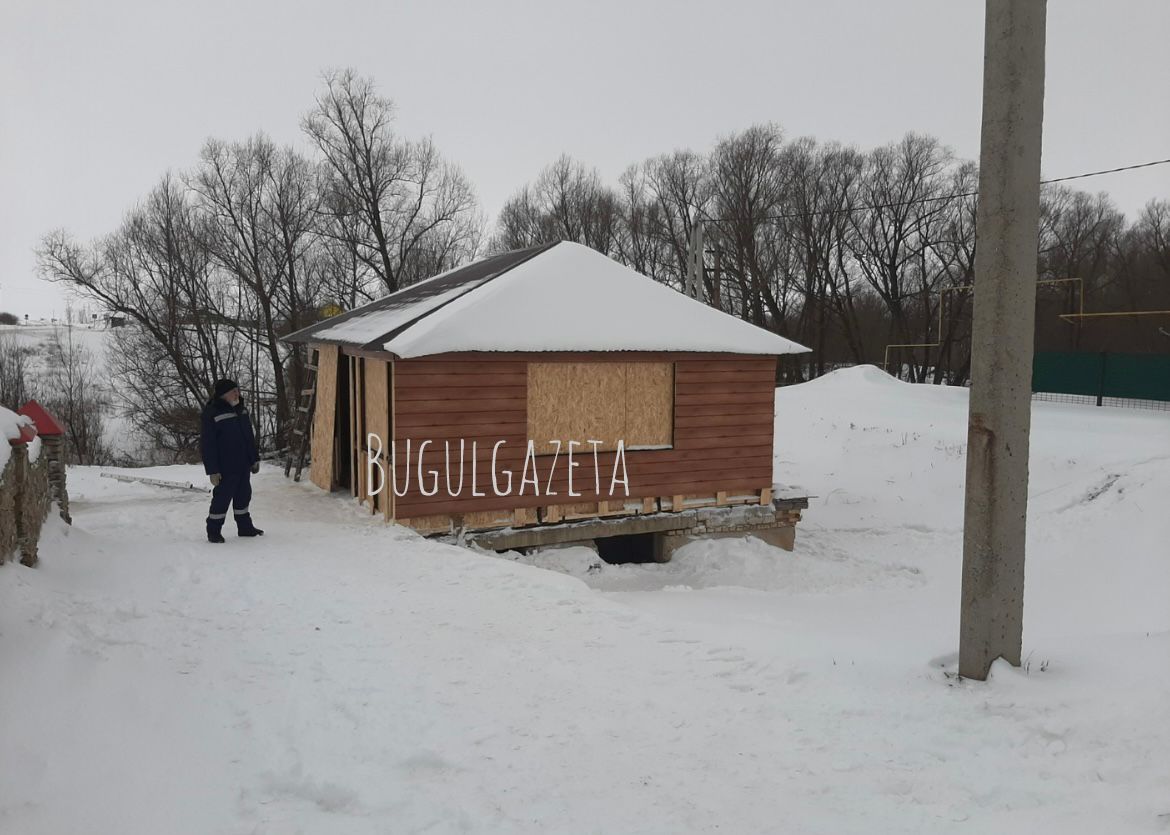 Под Бугульмой сельчане на собственные средства построили новую купель