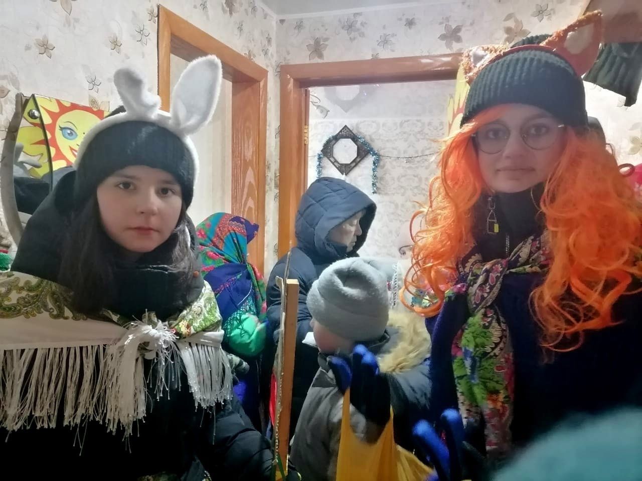 Обряд колядования прошел в селе Старое Сумароково Бугульминского района