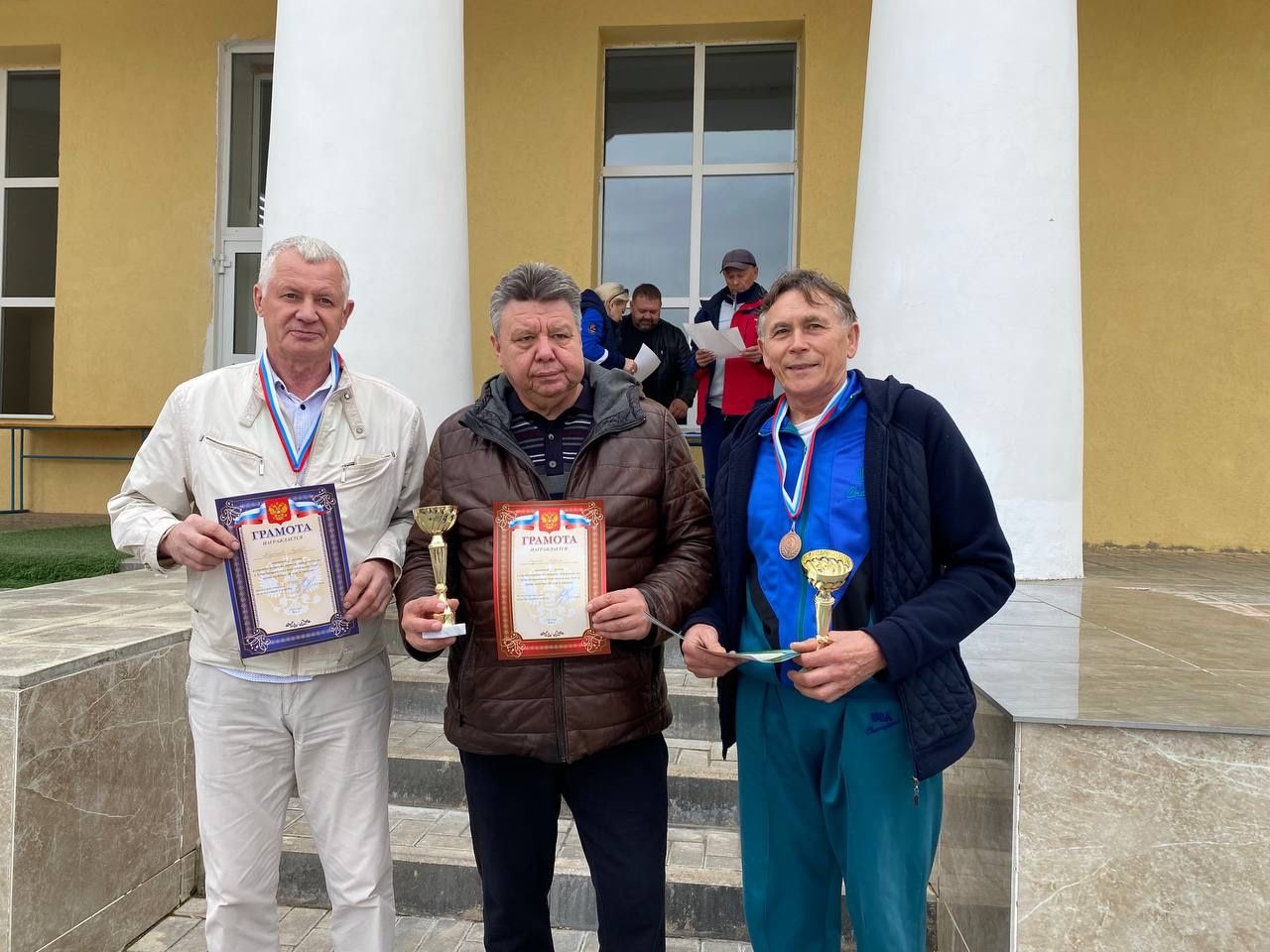 В Бугульме прошли спортивные соревнования к Международному дню пожилых людей