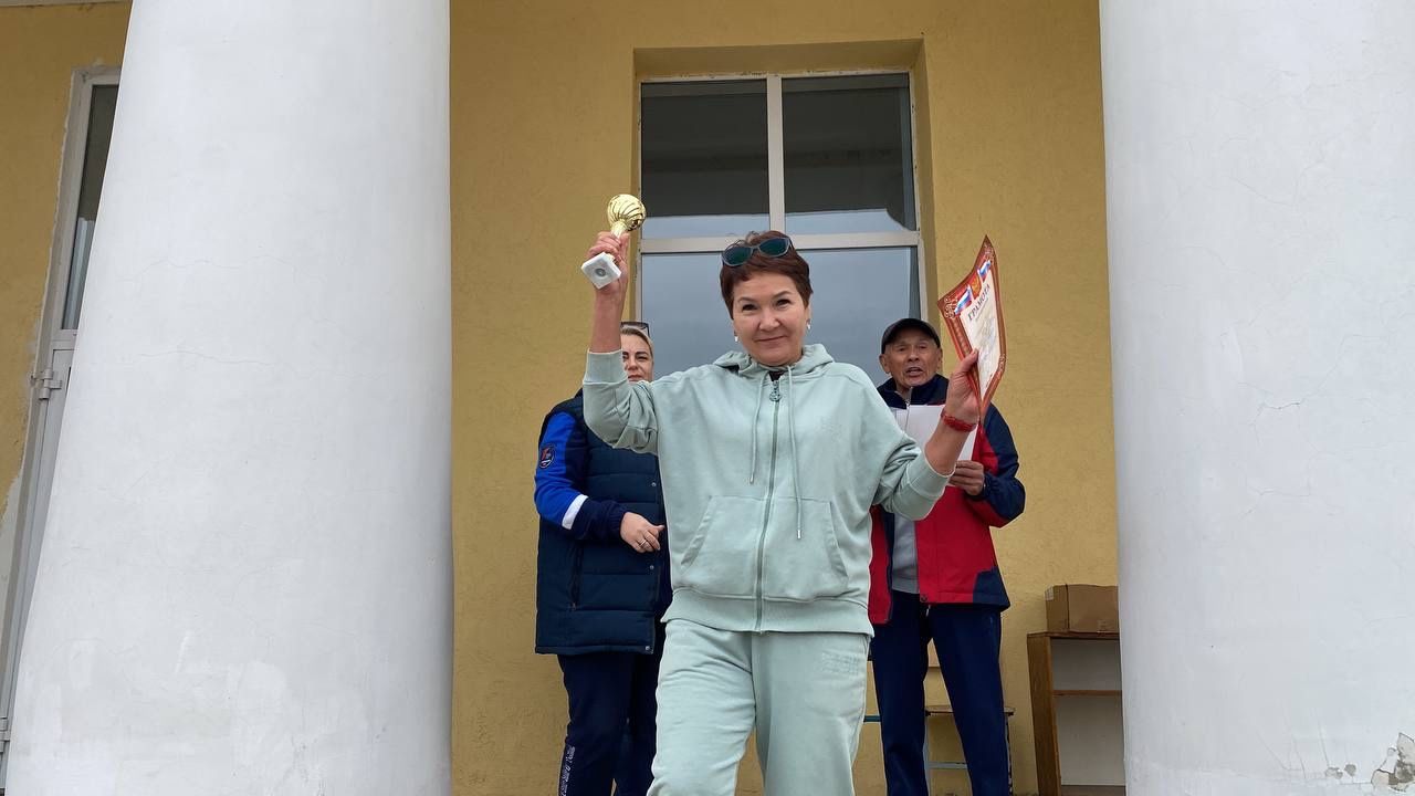 В Бугульме прошли спортивные соревнования к Международному дню пожилых людей