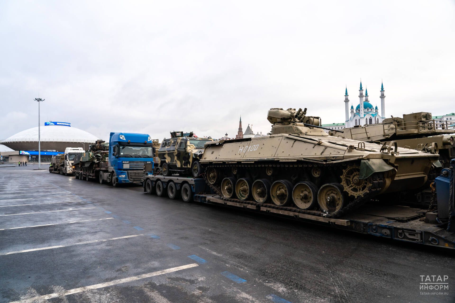 Жители Татарстана могут посетить выставку подбитой военной техники НАТО